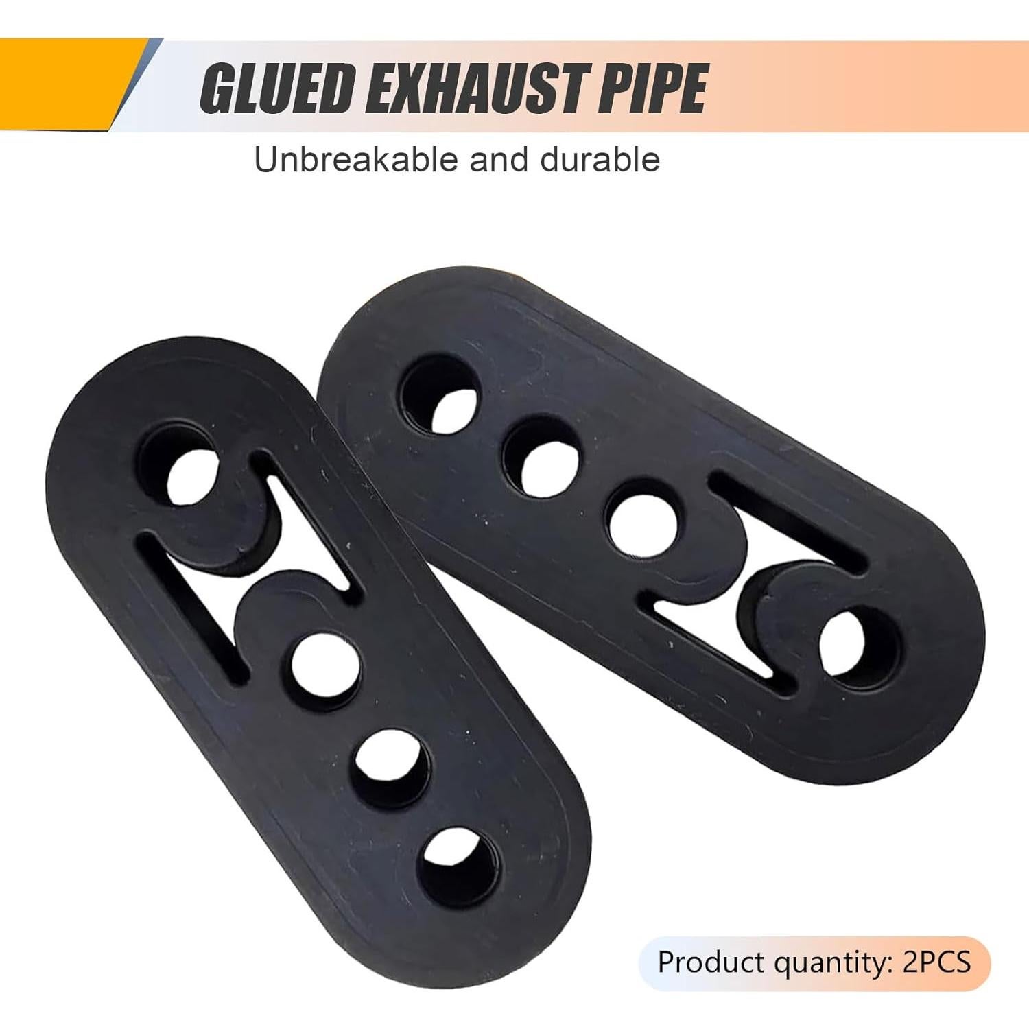 Soporte de Silenciador de Escape Shakas 2 PCS Ajustable