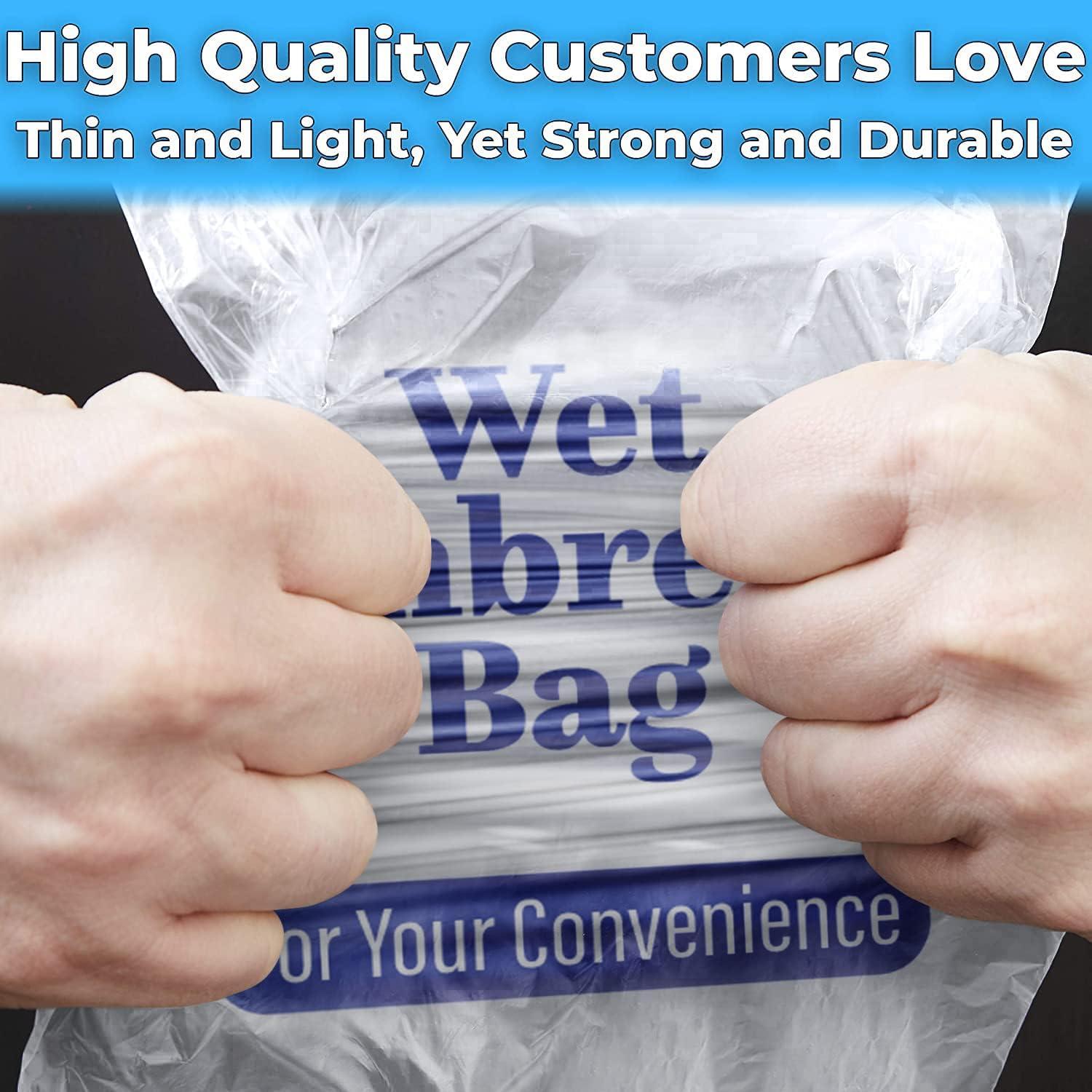 Bolsas de Lluvia Eucatus para Paraguas 500 Unidades 17,78x88,53cm