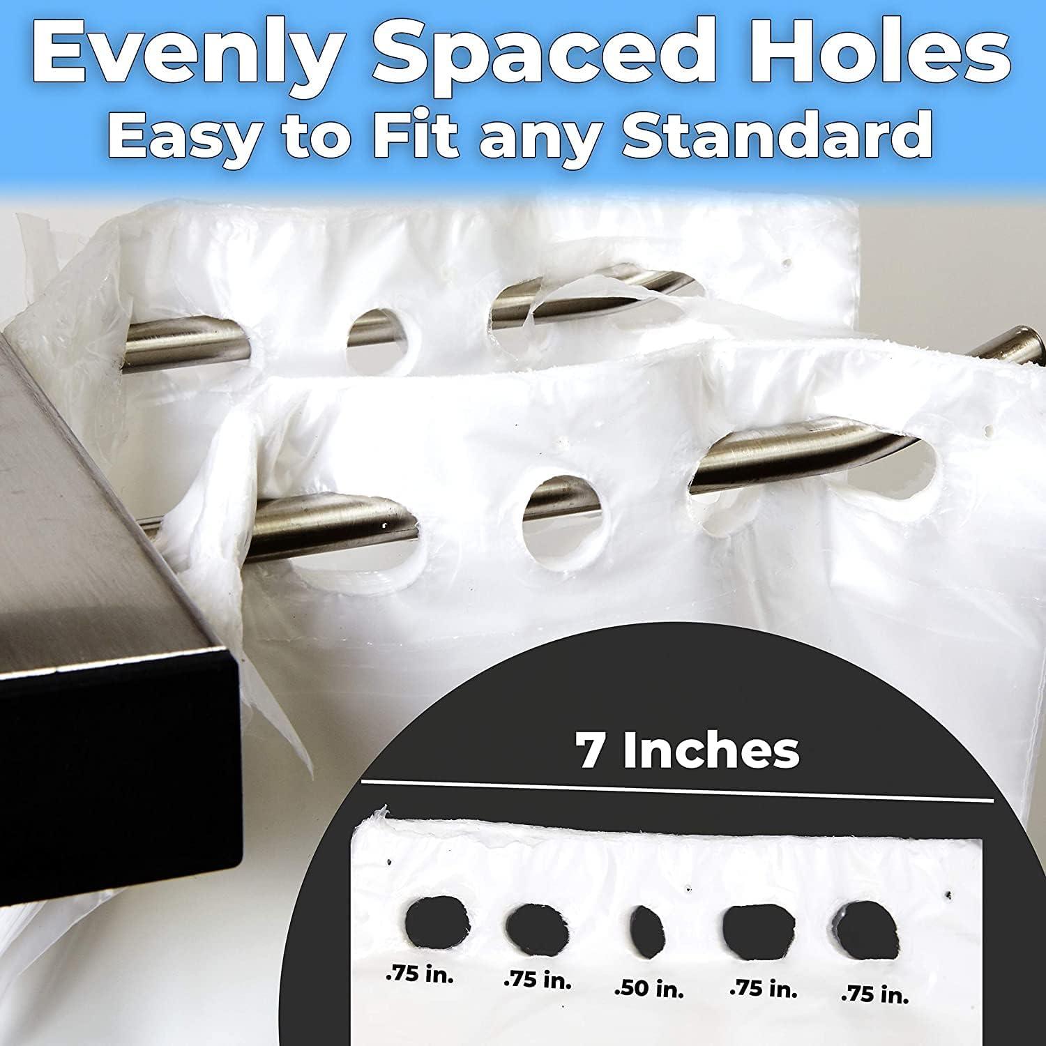 Bolsas de Lluvia Eucatus para Paraguas 500 Unidades 17,78x88,53cm