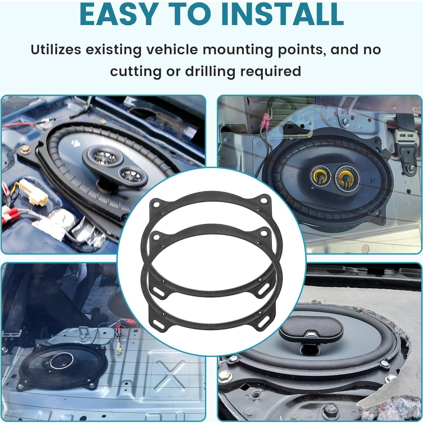 Anillo Adaptador Altavoz 6x9 NuIth Toyota Camry Corolla Yaris