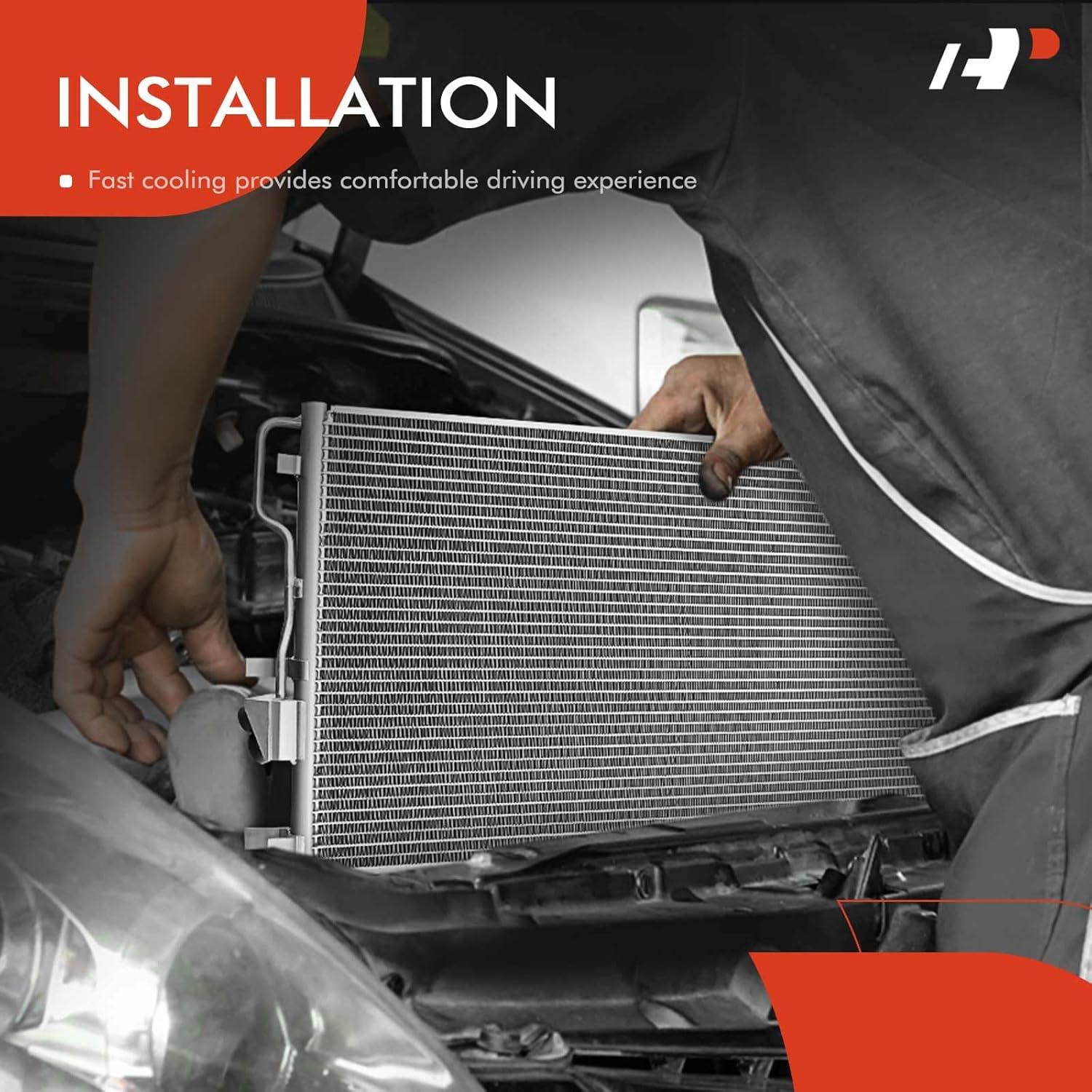 Condensador A/C A-Premium para Toyota Yaris y Scion xD