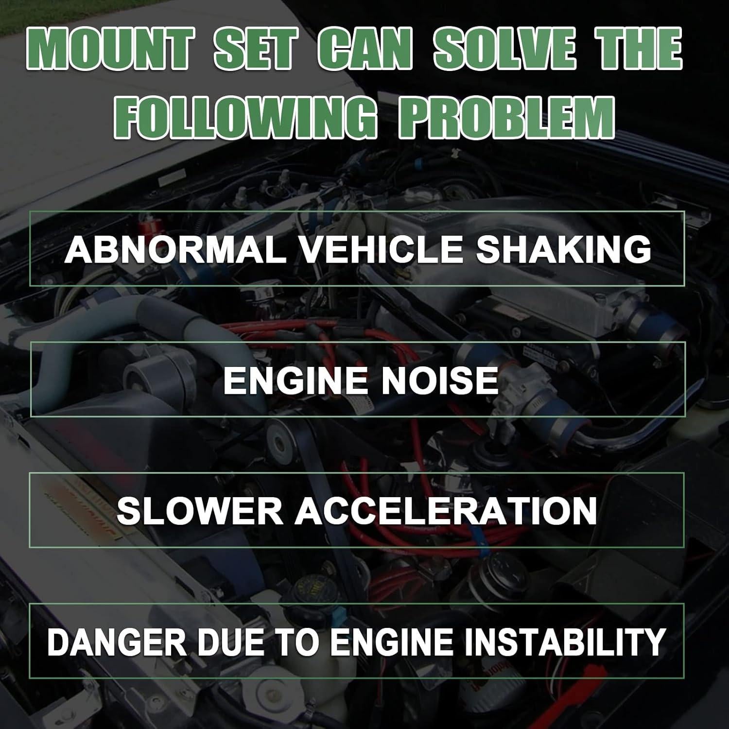 Kits de Montaje Motor y Transmisión Lochnchn Corolla 1.8L