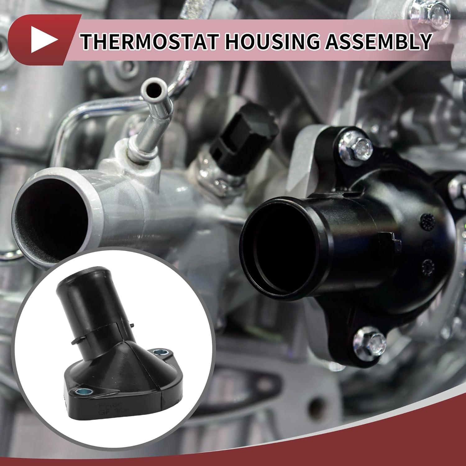 Conjunto de Carcasa de Termostato HEROFFIX para Toyota Yaris 2007-2018