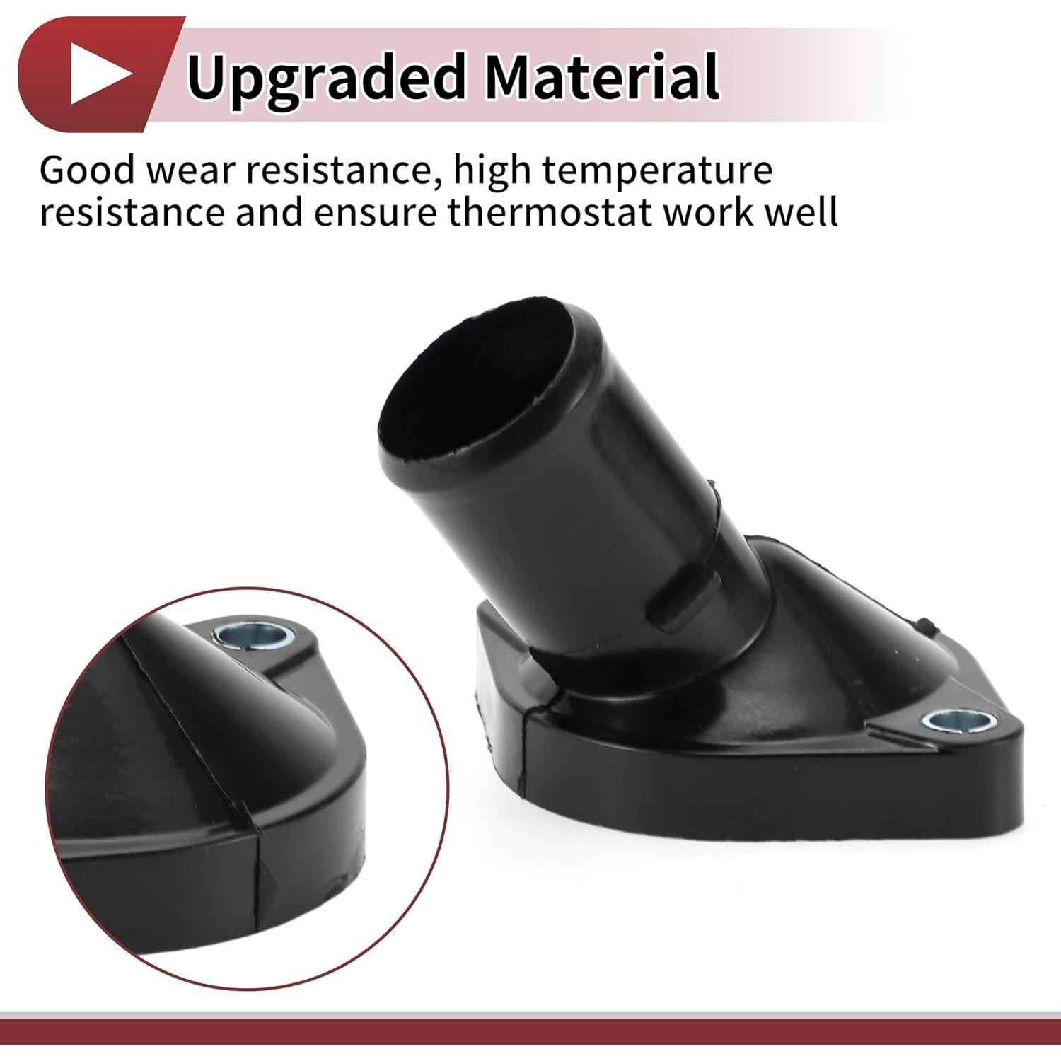 Conjunto de Carcasa de Termostato HEROFFIX para Toyota Yaris 2007-2018