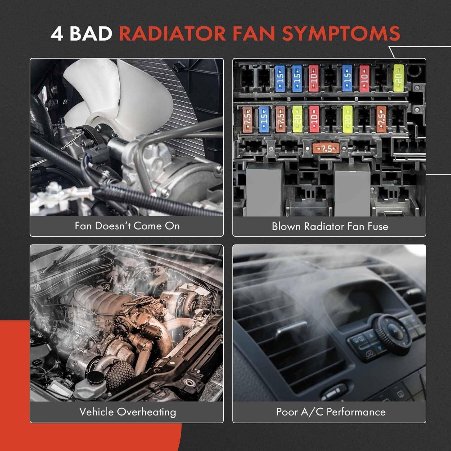 Ventilador de Refrigeración A-Premium para Toyota Yaris 2016-2020