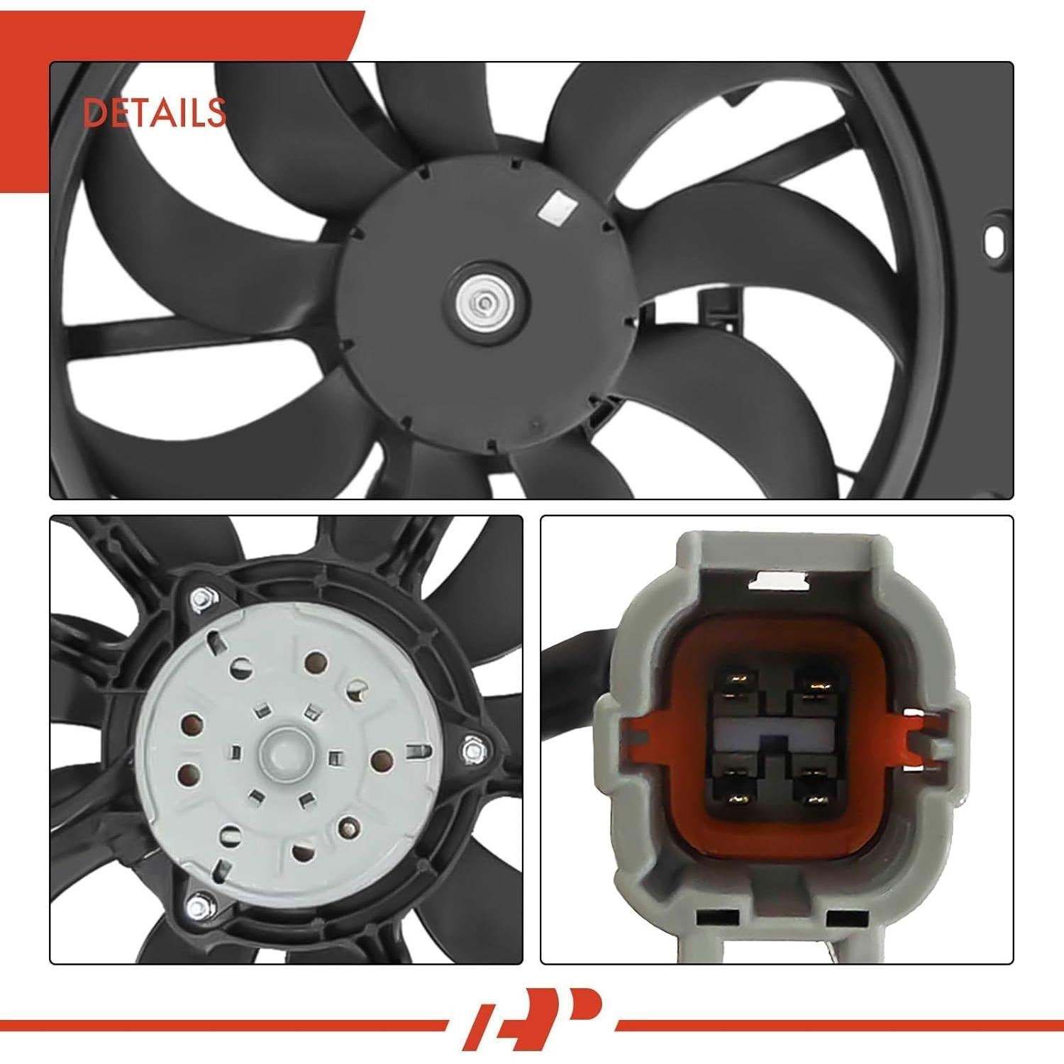 Ventilador de Refrigeración A-Premium para Toyota Yaris 2016-2020