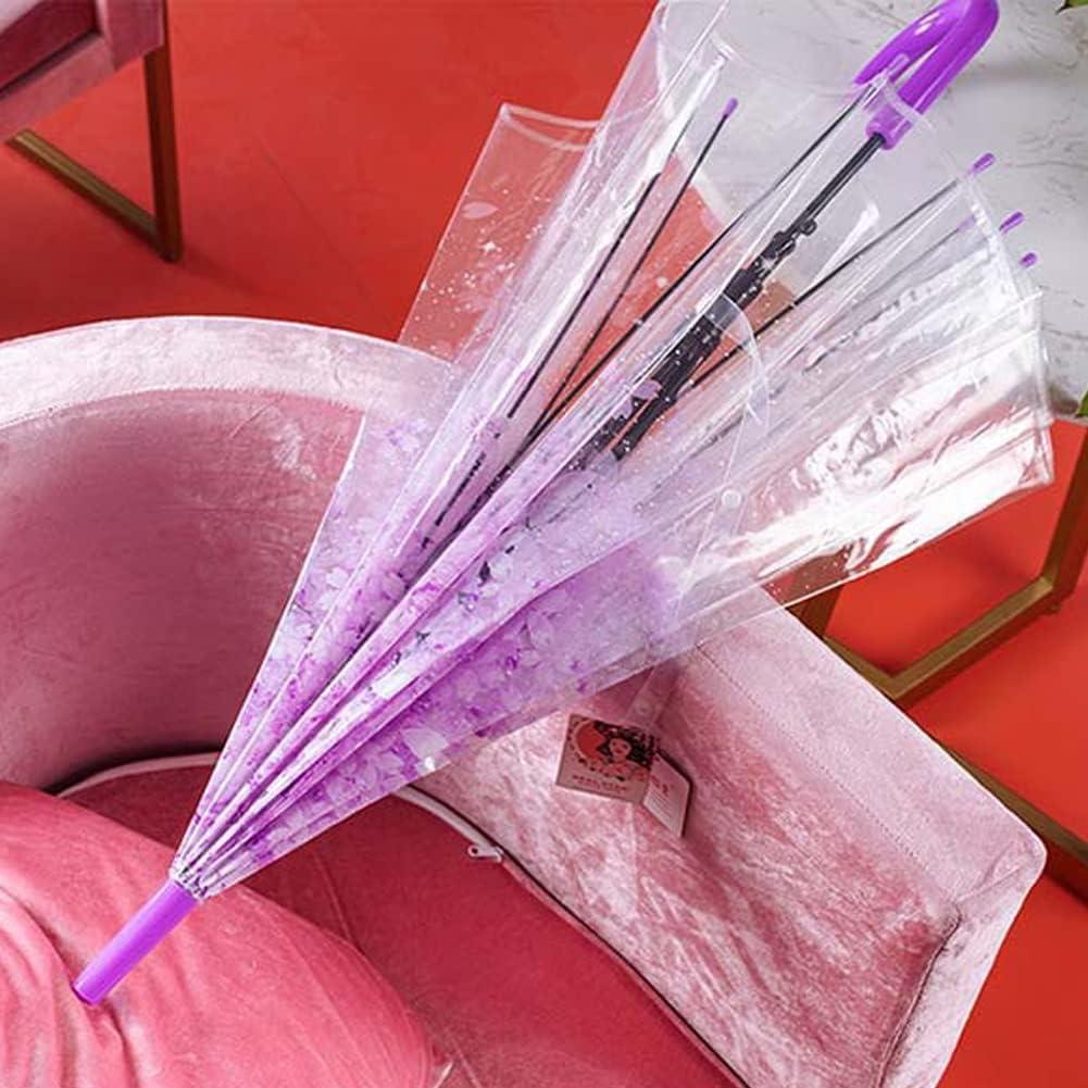 Paraguas Transparente Burbuja Gxybb Flores de Cerezo 81cm