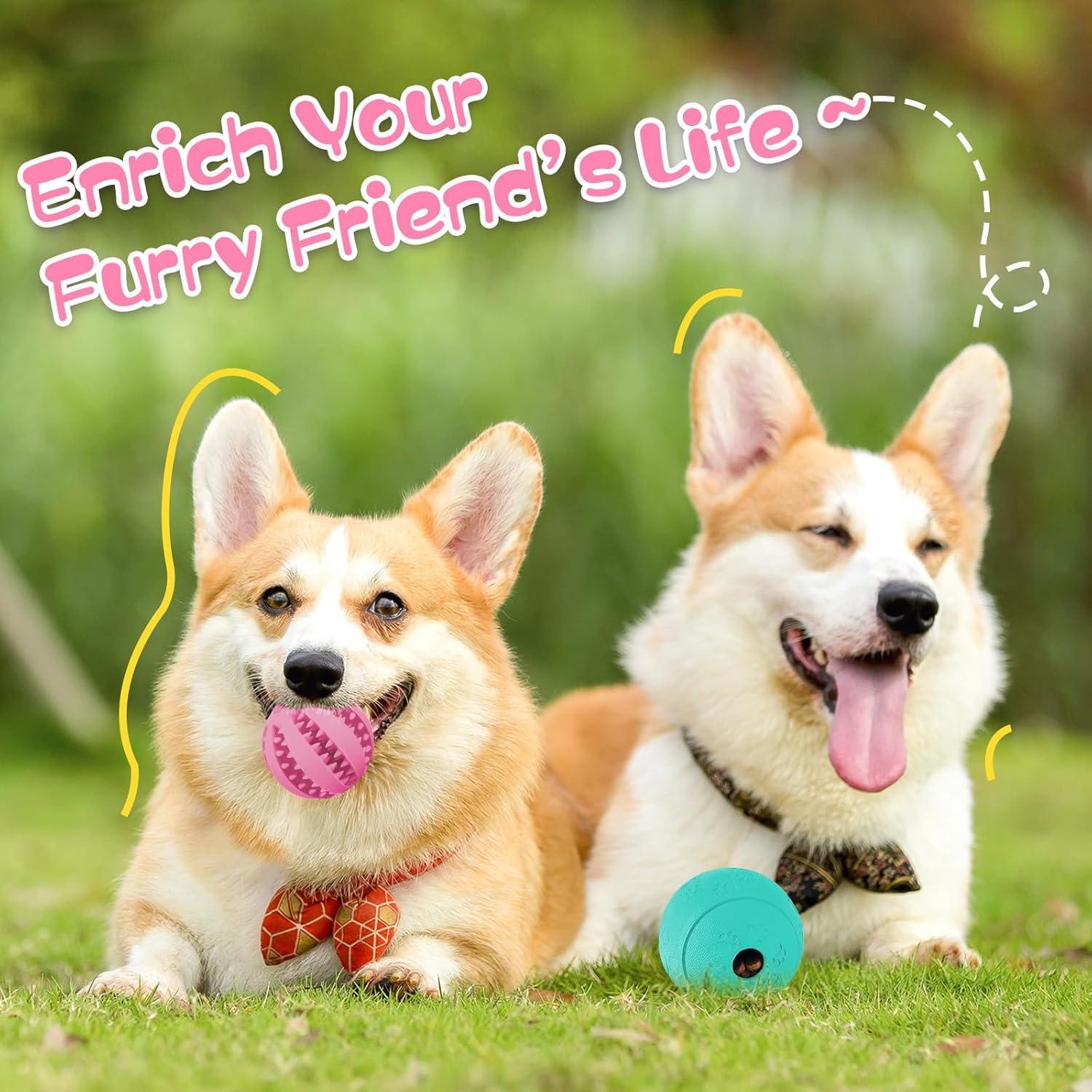 Juguetes de rompecabezas para perros HIPPIH - 2 piezas