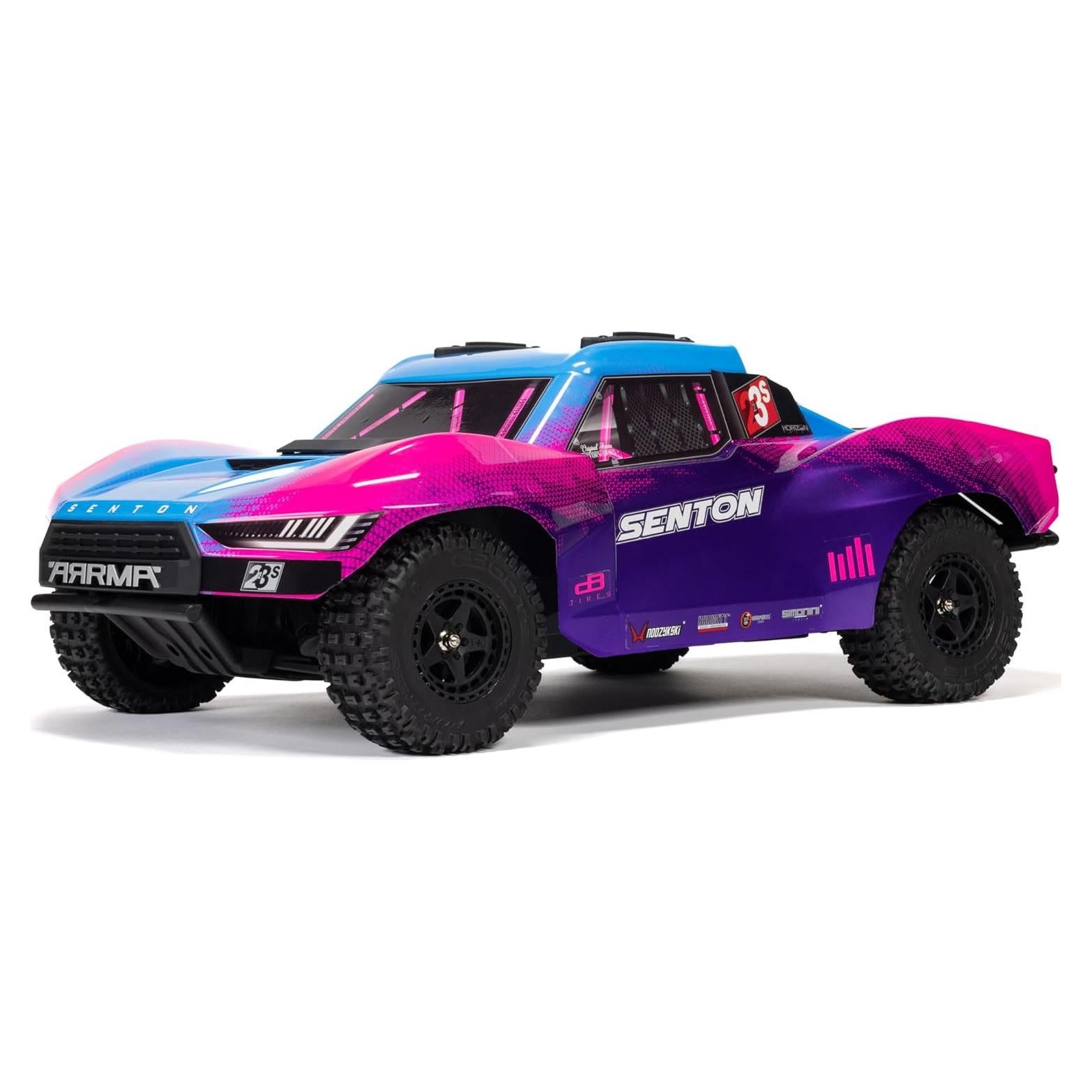 Camión RC ARRMA SENTON 223S BLX 4X4 1/10 Azul RTR