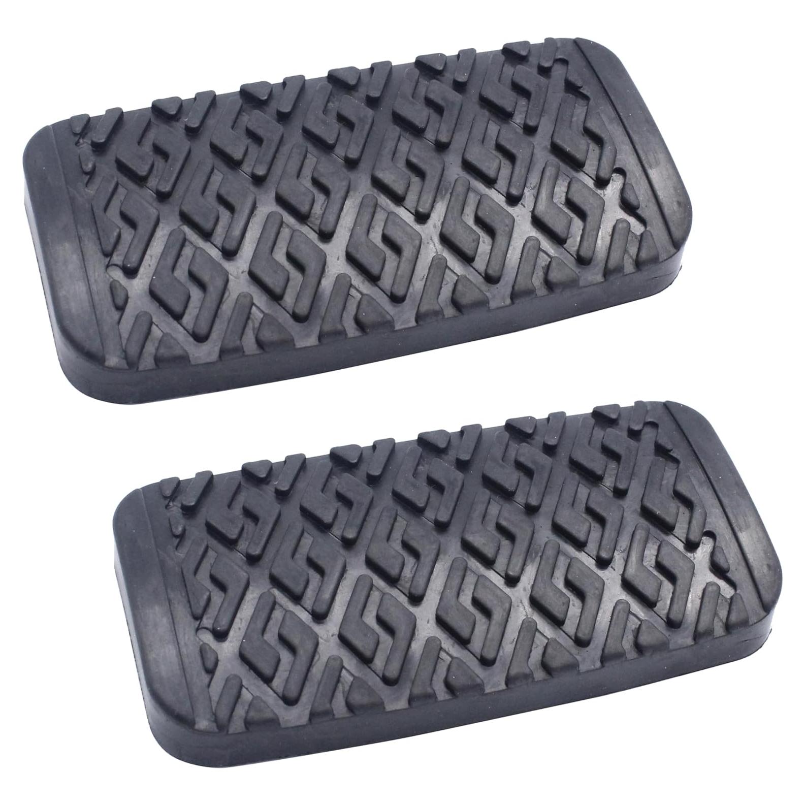 Cubierta de Pedal de Freno SHLPDFM 2 Pcs Negra para Toyota