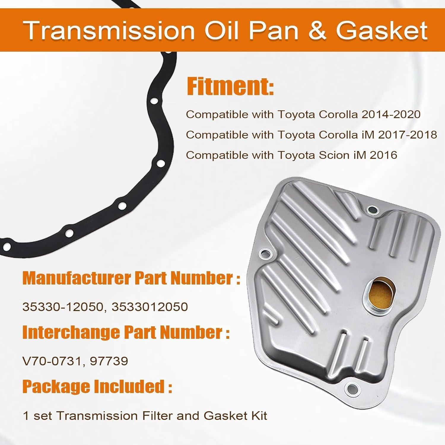 Filtro de Transmisión NLQR para Toyota Corolla 2014-2020
