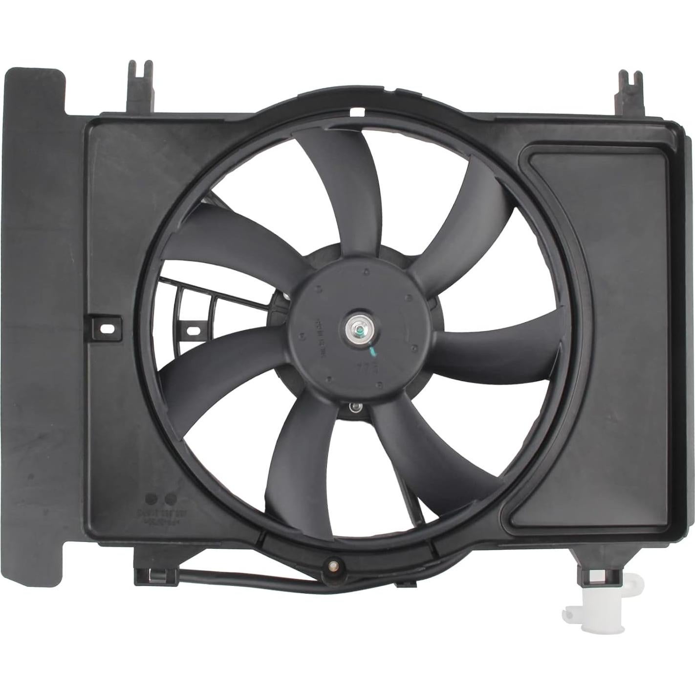 Conjunto Ventilador Enfriamiento Radiador Carbhub Toyota Yaris 1.5L