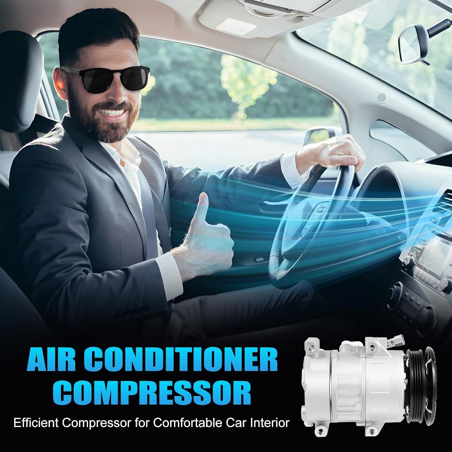 Compresor de Aire Acondicionado MOCHAG para Toyota Yaris 1.5L