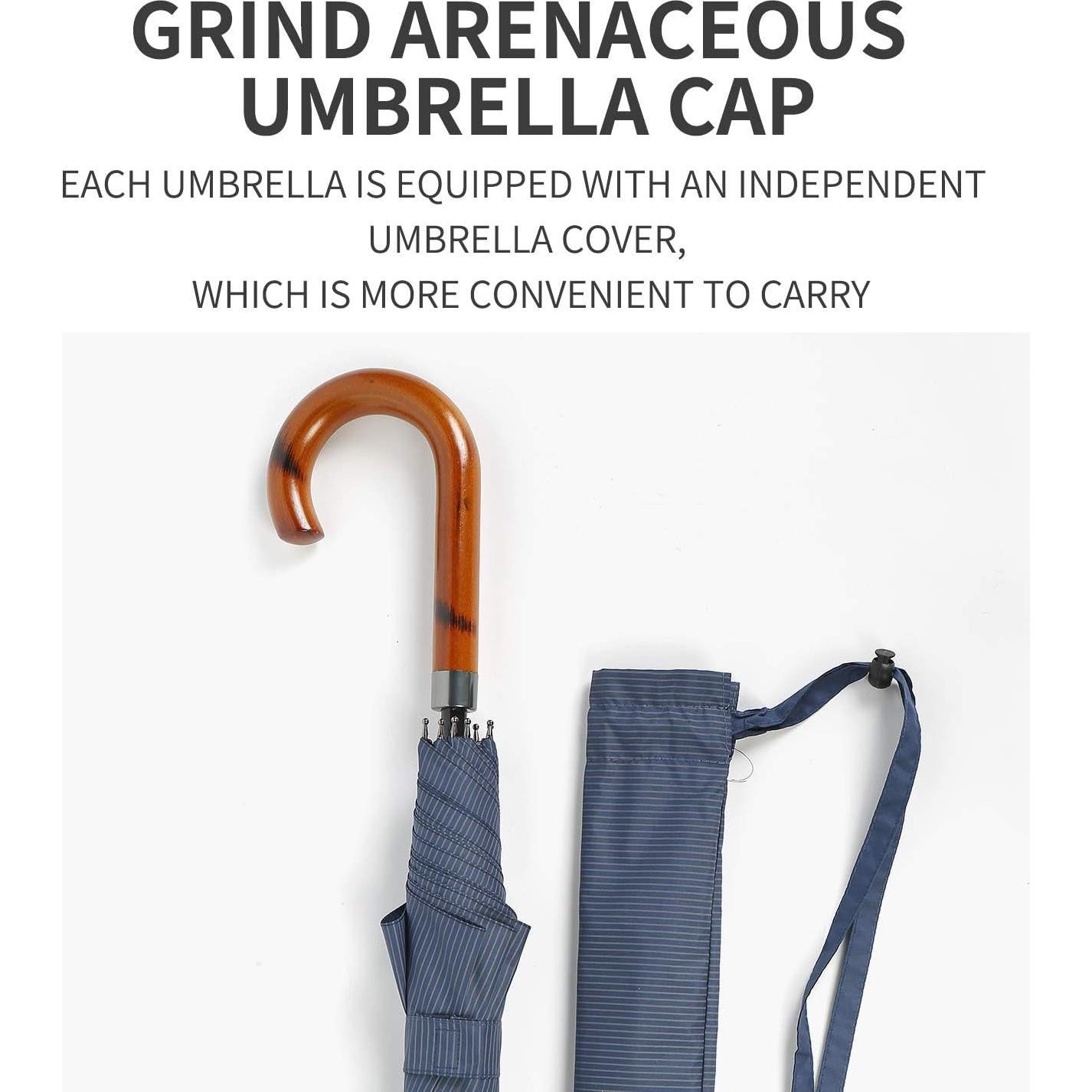 Paraguas TIME LOVER Automático Grande a Prueba de Viento