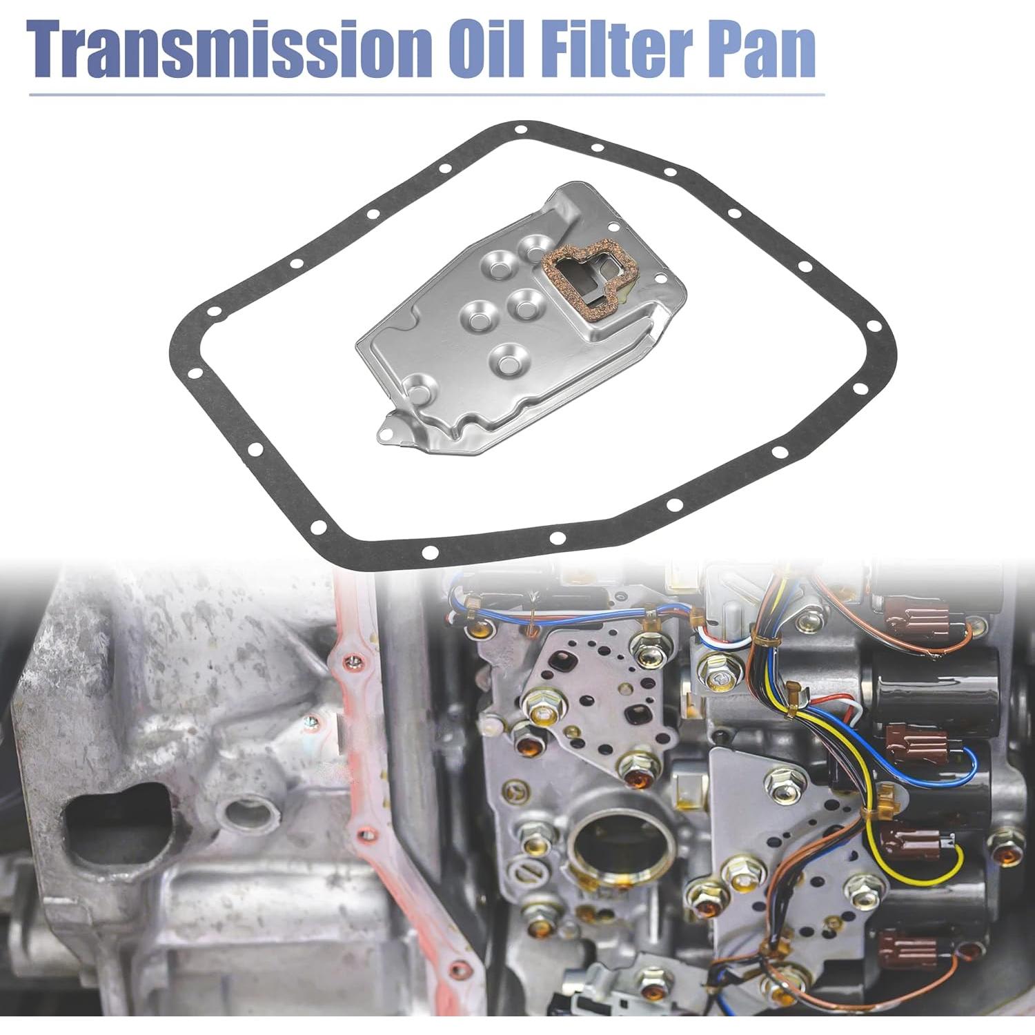 Juego de Junta de Filtro de Transmisión y Cárter X AUTOHAUX para Toyota Corolla 2003-2008