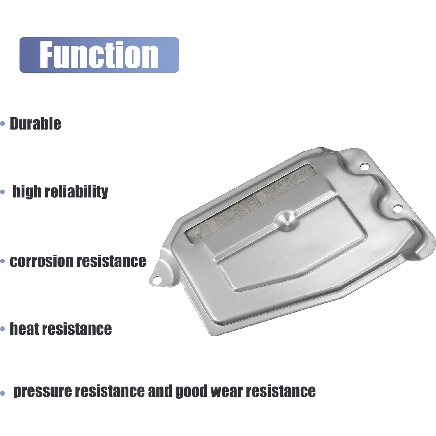 Juego de Junta de Filtro de Transmisión y Cárter X AUTOHAUX para Toyota Corolla 2003-2008