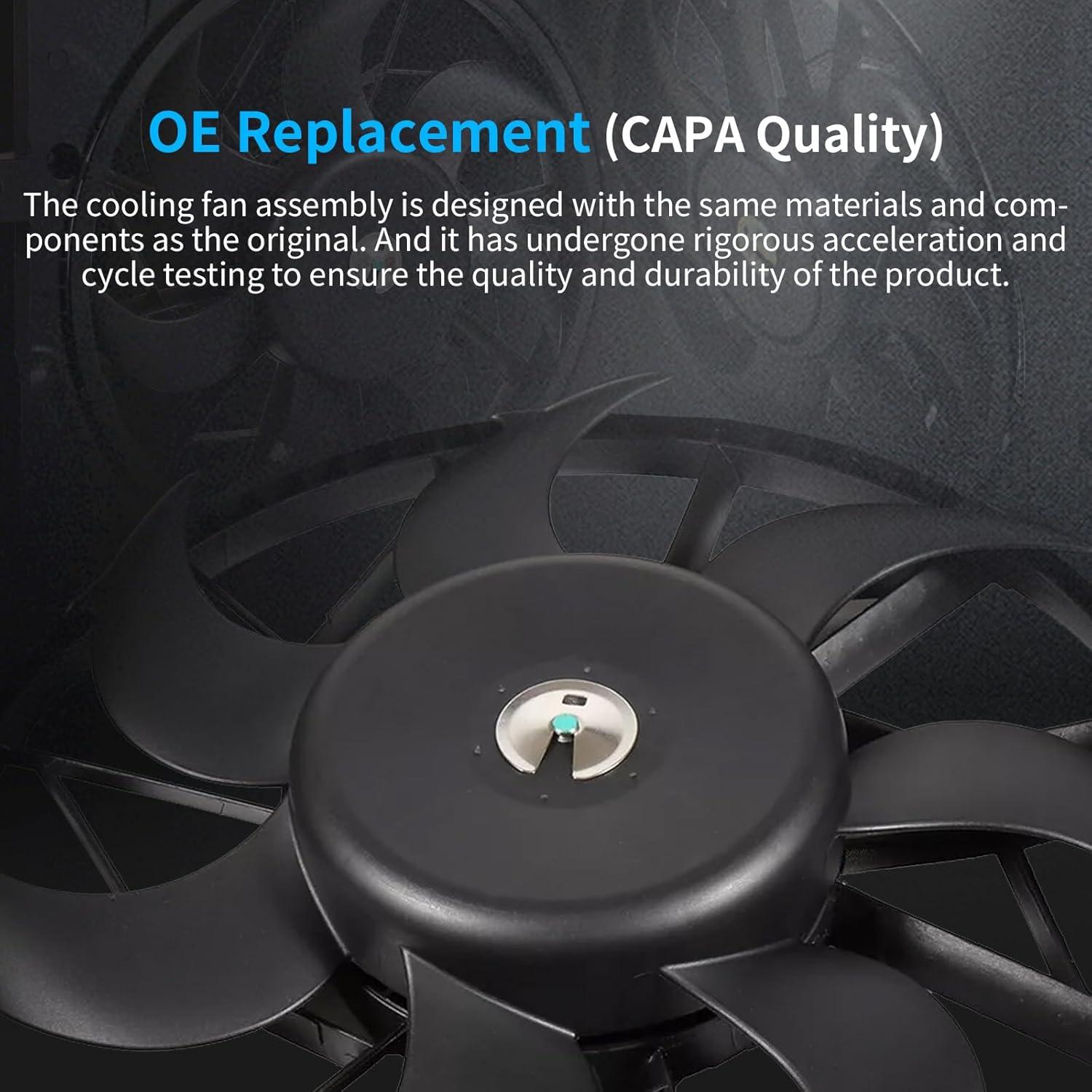 Ventilador de Refrigeración FREEMOTOR802 para Scion iA y Yaris