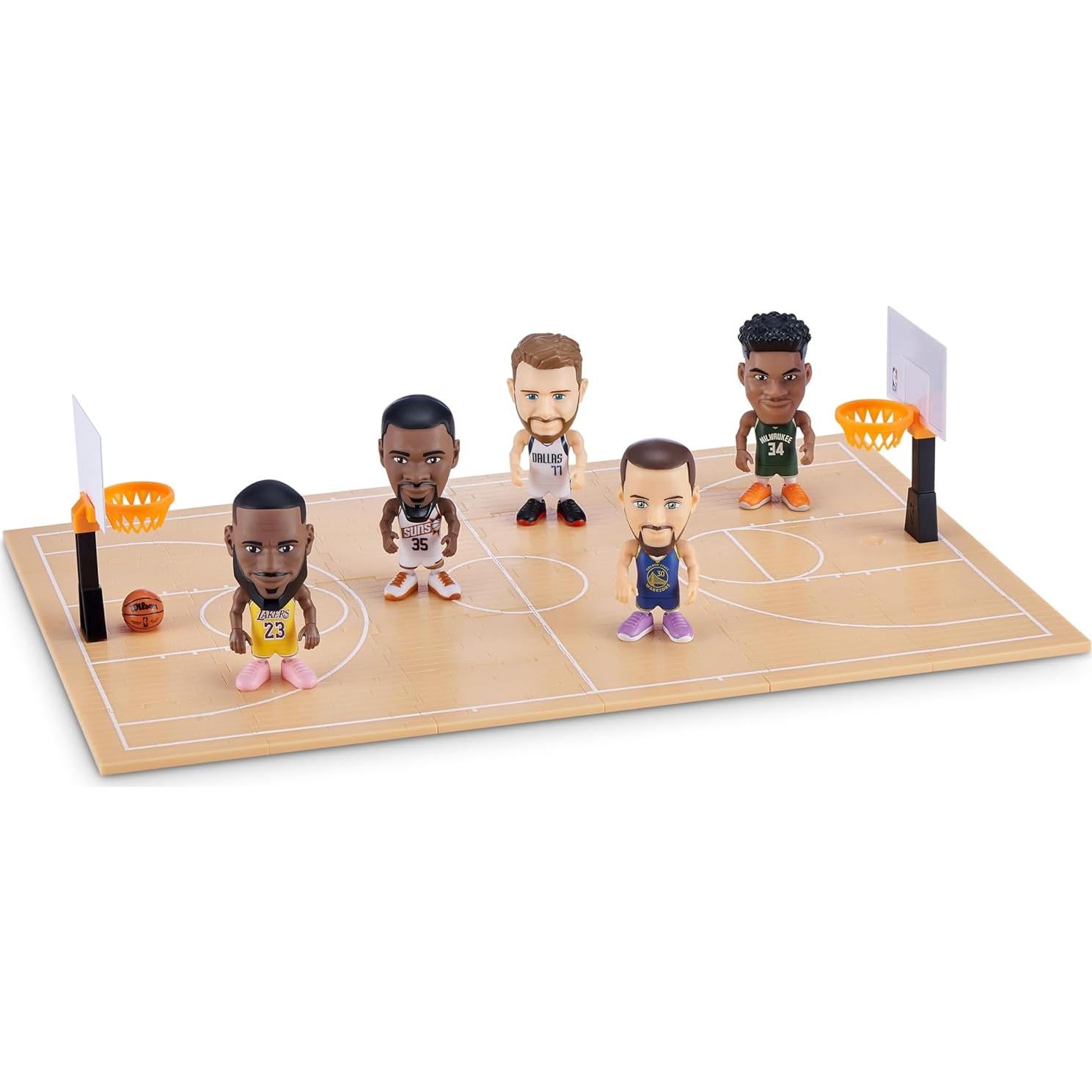 5 Sorpresa NBA Ballers ZURU Serie 1 Cápsula Coleccionable