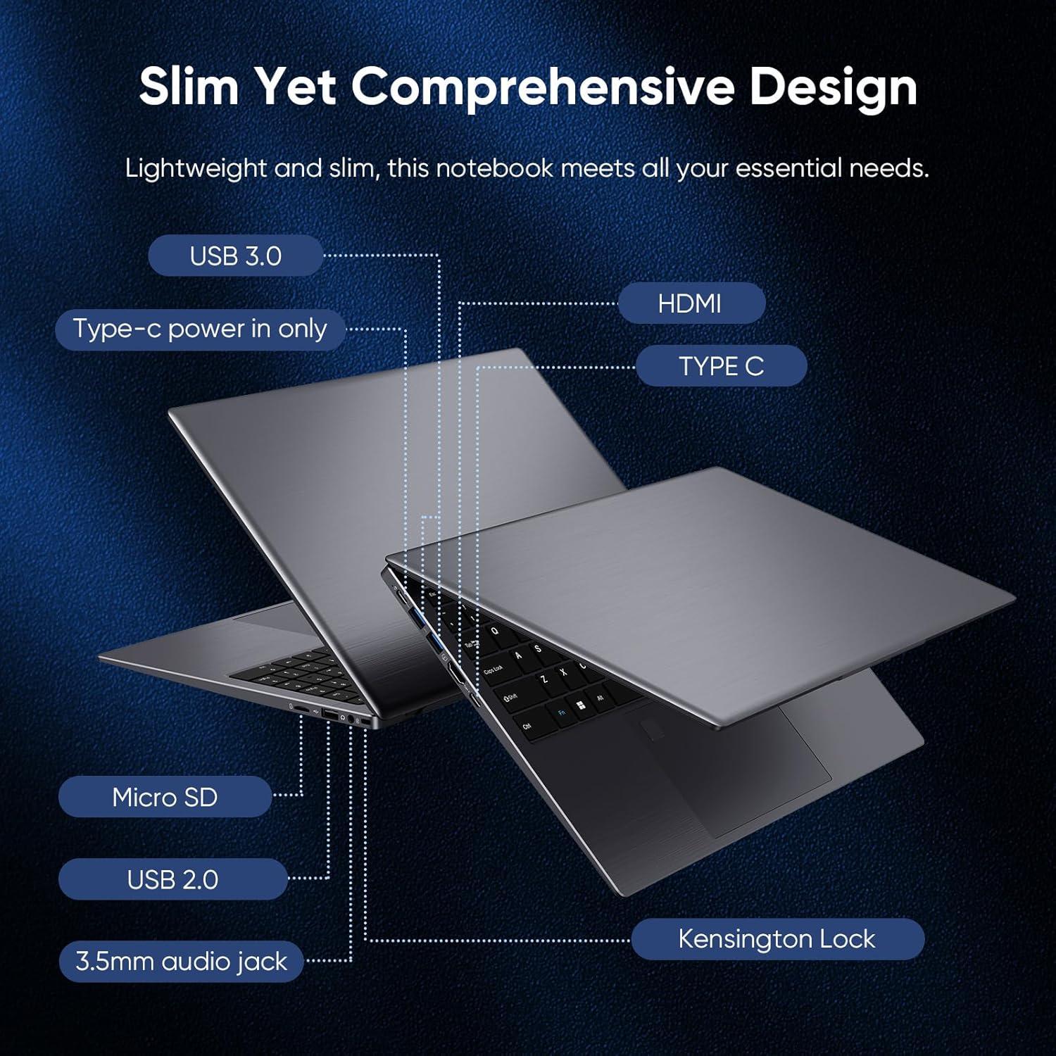 Laptop ITAMRYO F15TT 15.6" IPS 12GB RAM 512GB SSD Win11