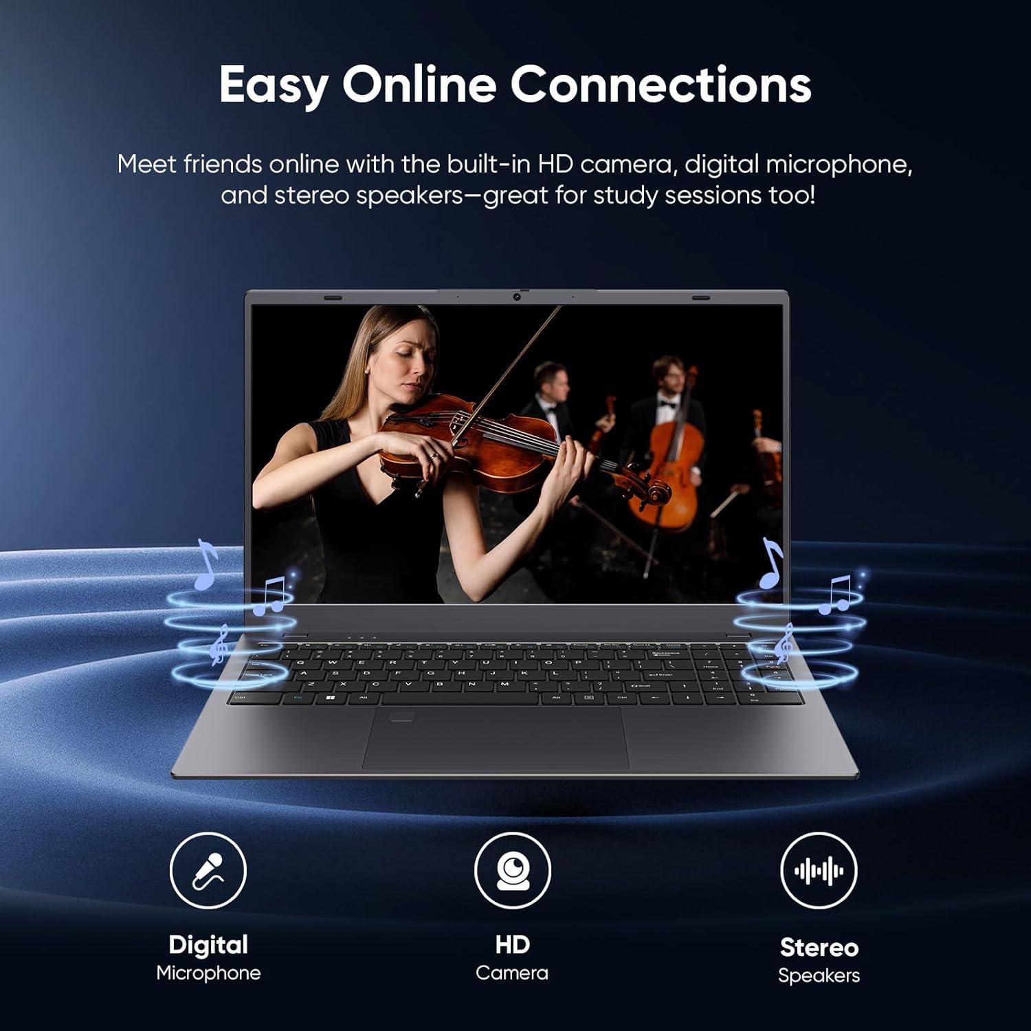 Laptop ITAMRYO F15TT 15.6" IPS 12GB RAM 512GB SSD Win11