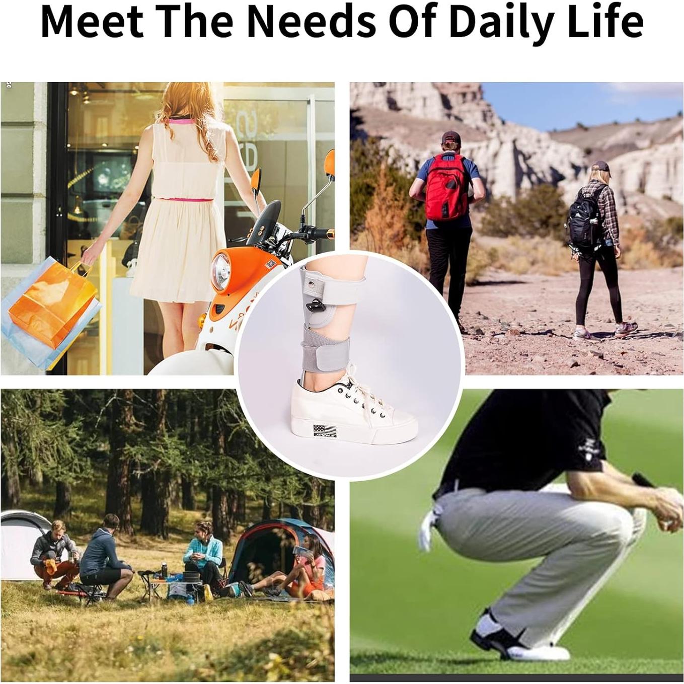 Férula AFO para Caída de Pie Shuyan Jiao Pequeño Izquierdo