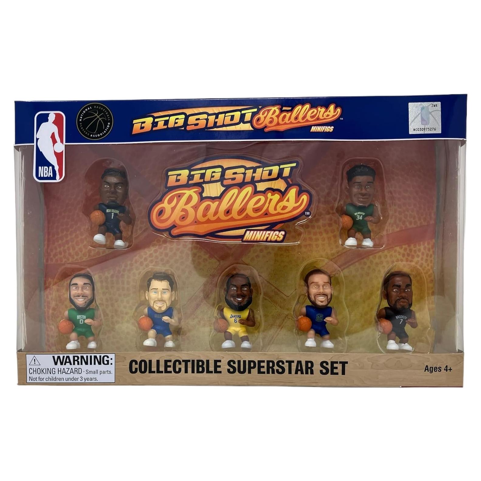 Conjunto de Regalo Party Animal NBA Mini Figuras 7 Jugadores