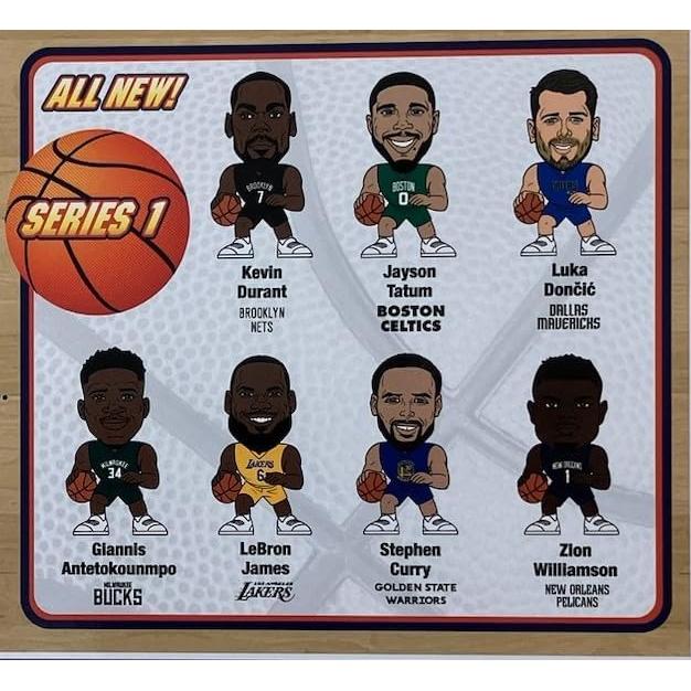 Conjunto de Regalo Party Animal NBA Mini Figuras 7 Jugadores