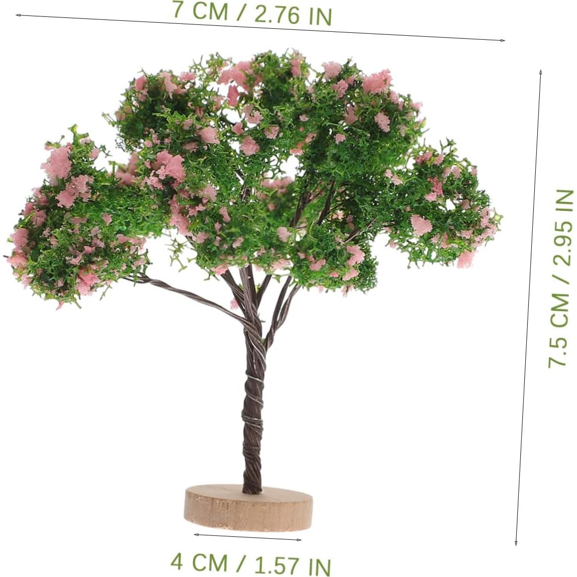 Mini Árboles de Paisaje Toyvian - 3 Piezas 19x17.8x10.2 cm