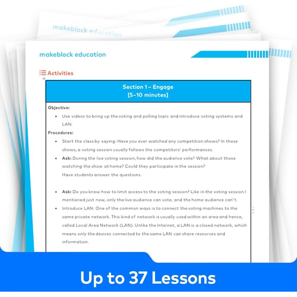 Kit de Programación Makeblock CyberPi para Niños 8-12 Años