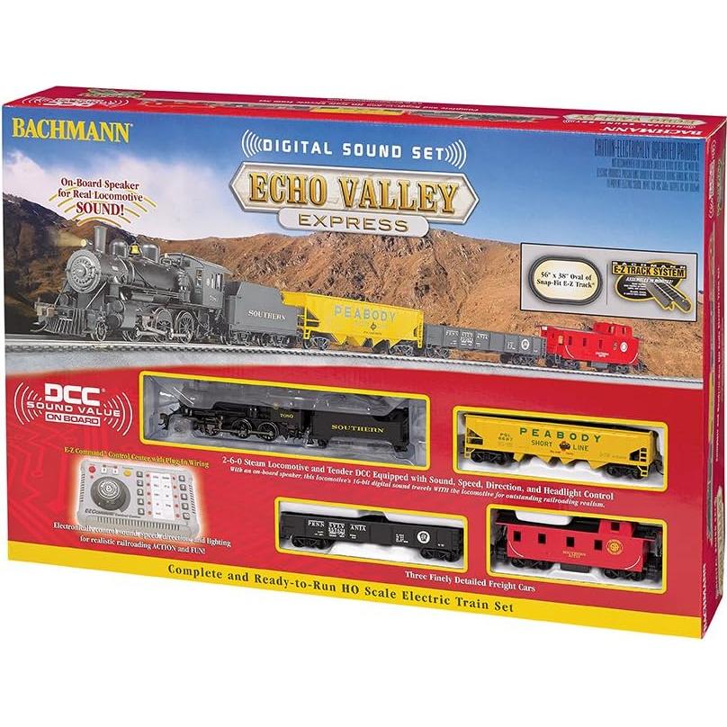 Tren Eléctrico Bachmann Echo Valley DCC Sonido Escala HO
