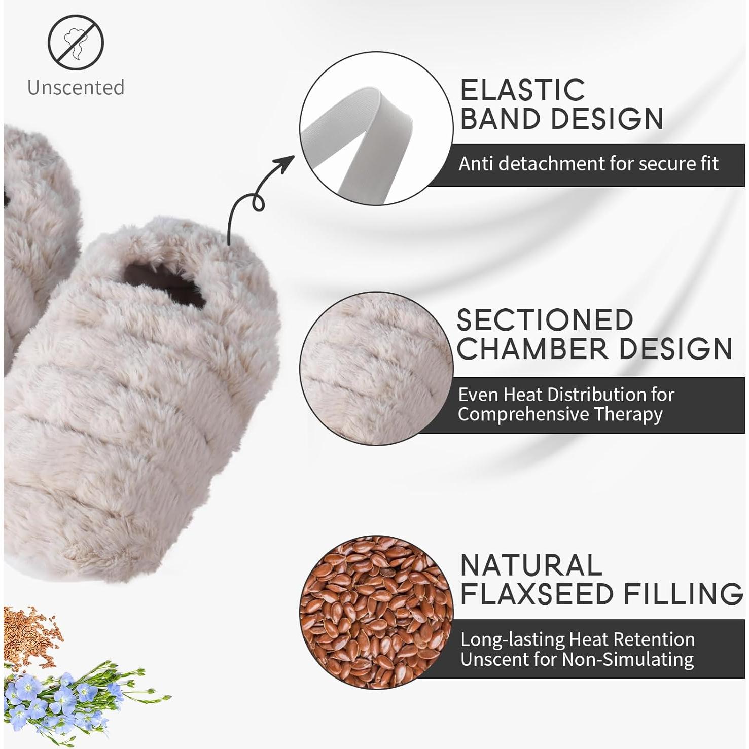 Pantuflas Calentables Microondas SUZZIPAD S/M Beige