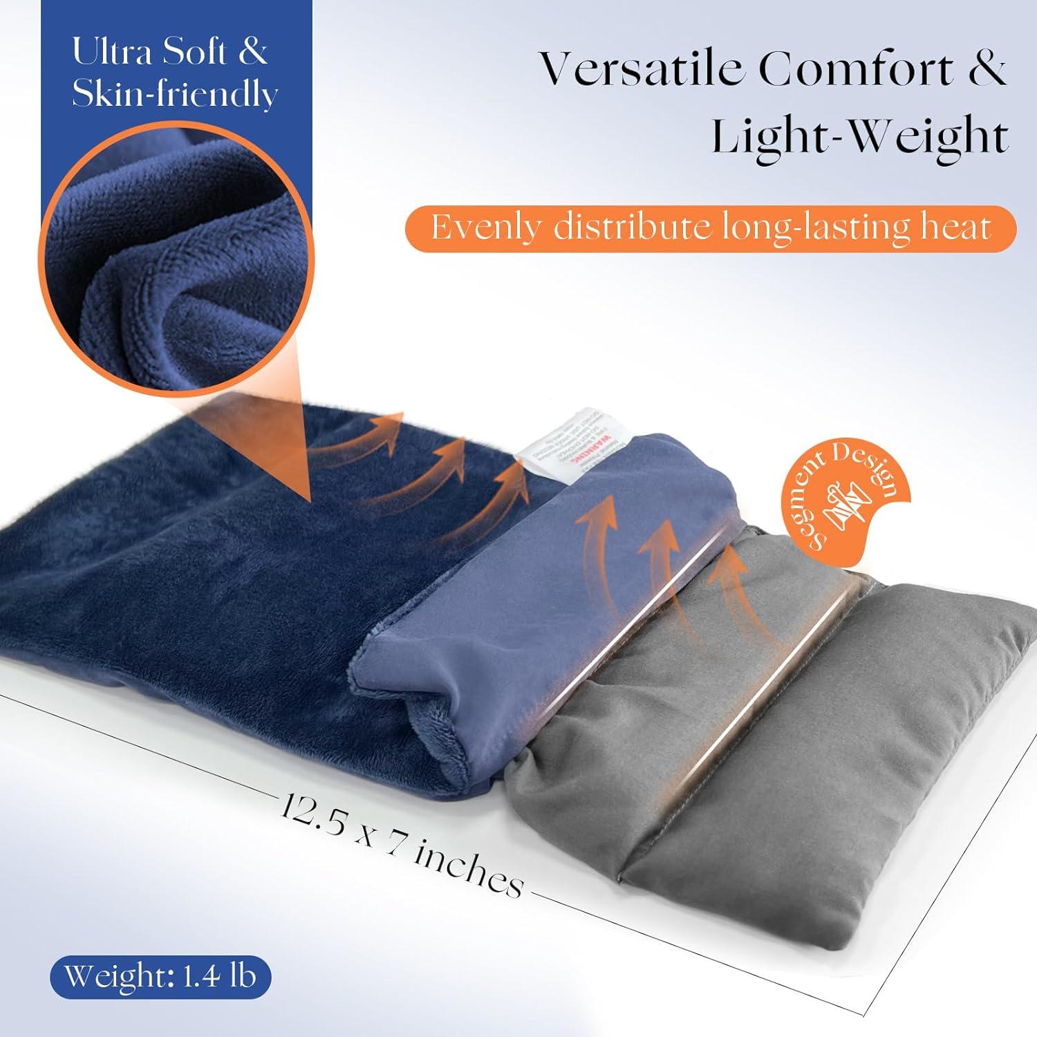 Almohadilla Térmica Microondas JIANGSU 33x18 cm Aroma Lavanda