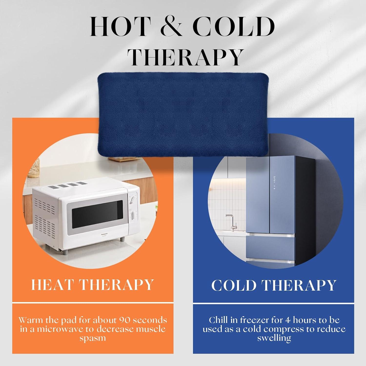 Almohadilla Térmica Microondas JIANGSU 33x18 cm Aroma Lavanda