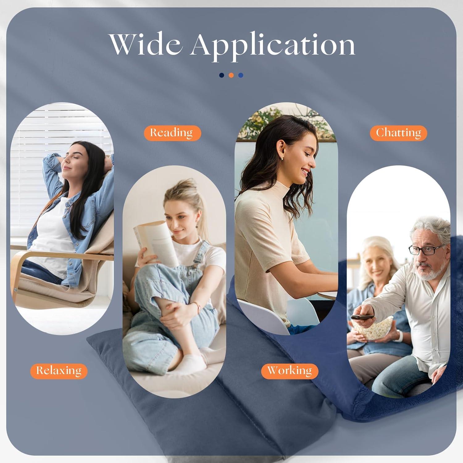 Almohadilla Térmica Microondas JIANGSU 33x18 cm Aroma Lavanda