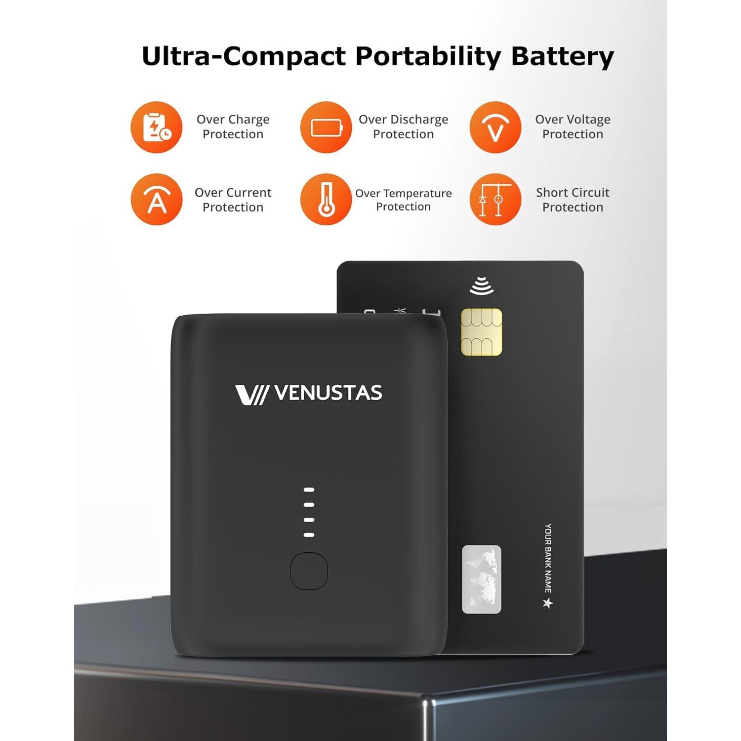 Chaqueta Térmica Venustas para Hombre con Batería 5000mAh