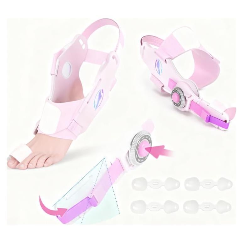 Separador de Dedos con Férula HUQKIYA para Juanetes