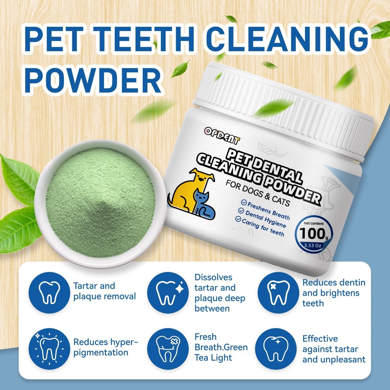 Polvo Dental para Perros Opdent 99g - Limpieza y Aliento Fresco