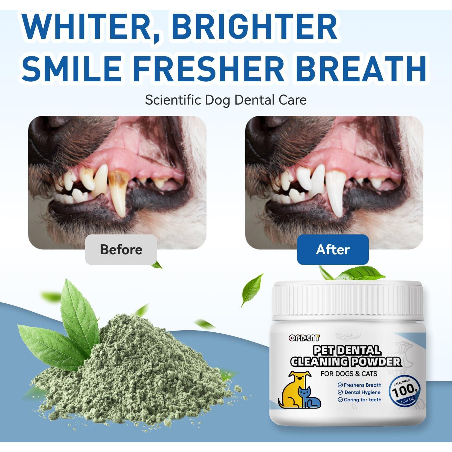 Polvo Dental para Perros Opdent 99g - Limpieza y Aliento Fresco