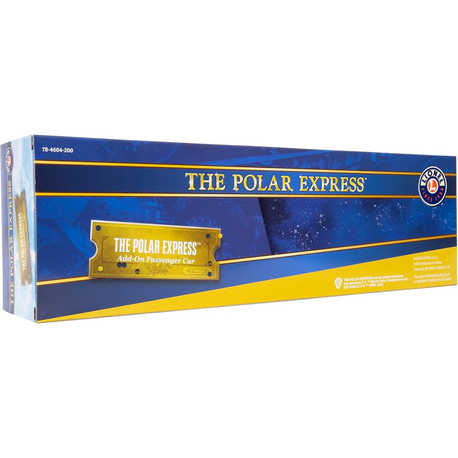 Tren de Juguete Lionel Expreso Polar Carro de Correo