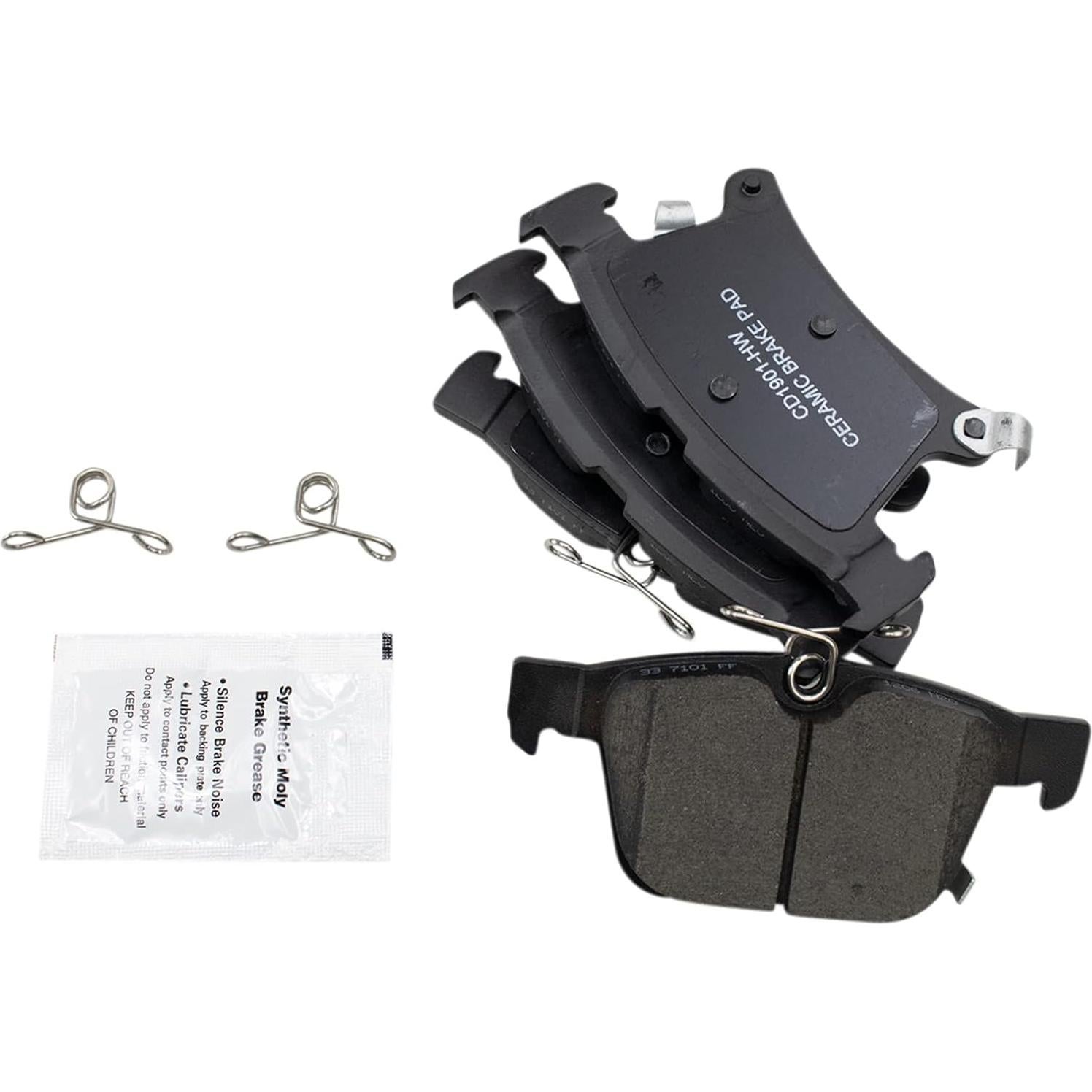 Kit de Freno TRQ Cerámico Trasero Chrysler Pacifica 2017-19