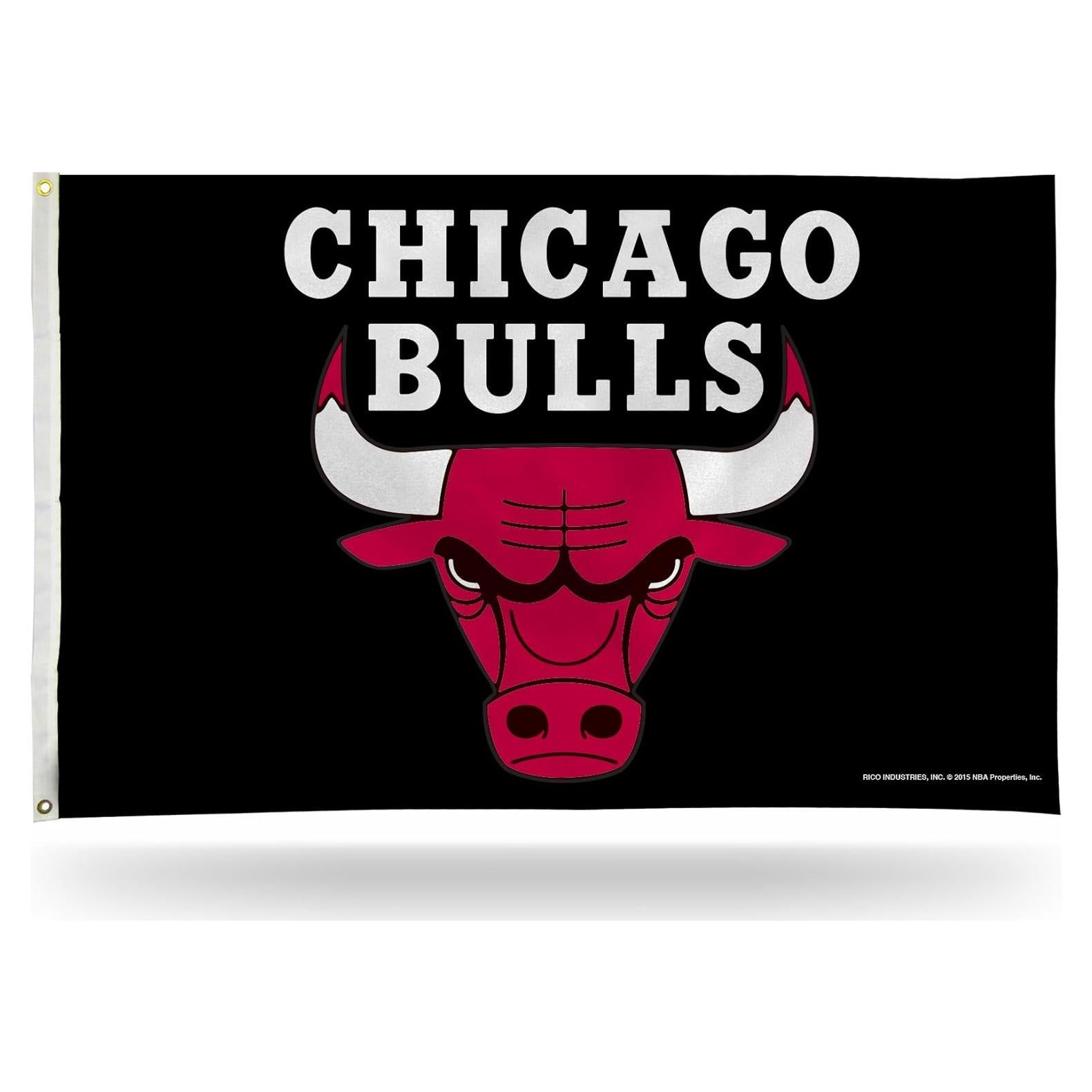 Bandera Rico Industries Chicago Bulls 91x152 cm con Ojales