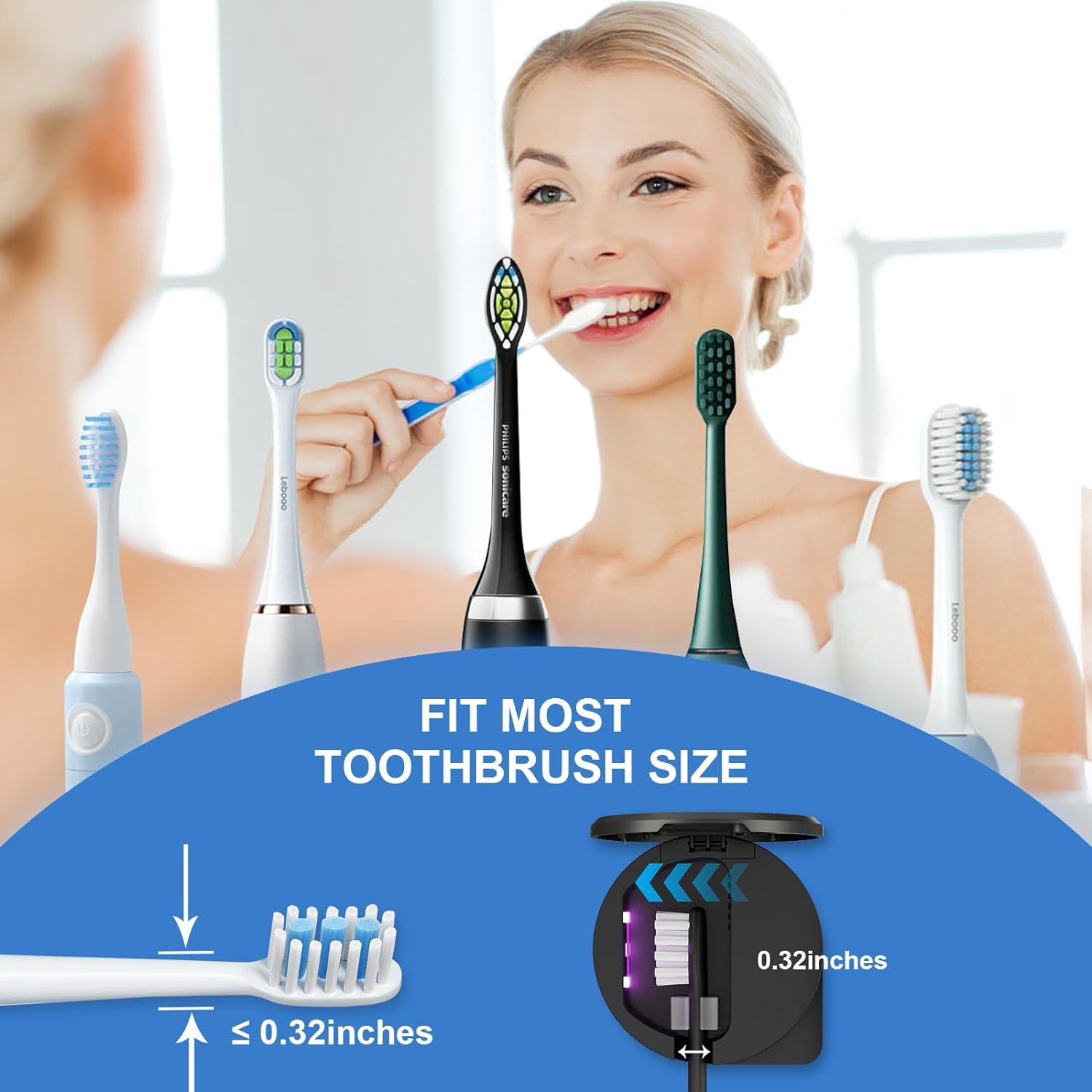 Soporte desinfectante UV para cepillos de dientes Sugar Swan