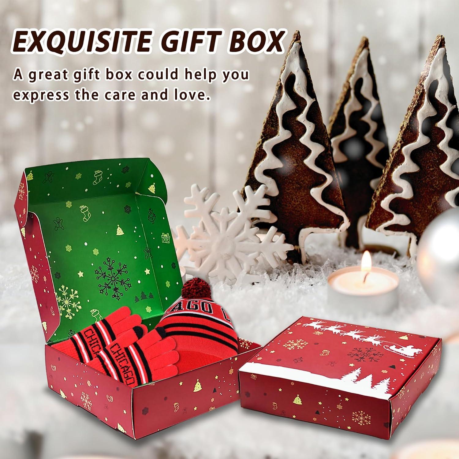 Gorro Beanie Clásico Vintage con Calavera y Guantes Cálidos