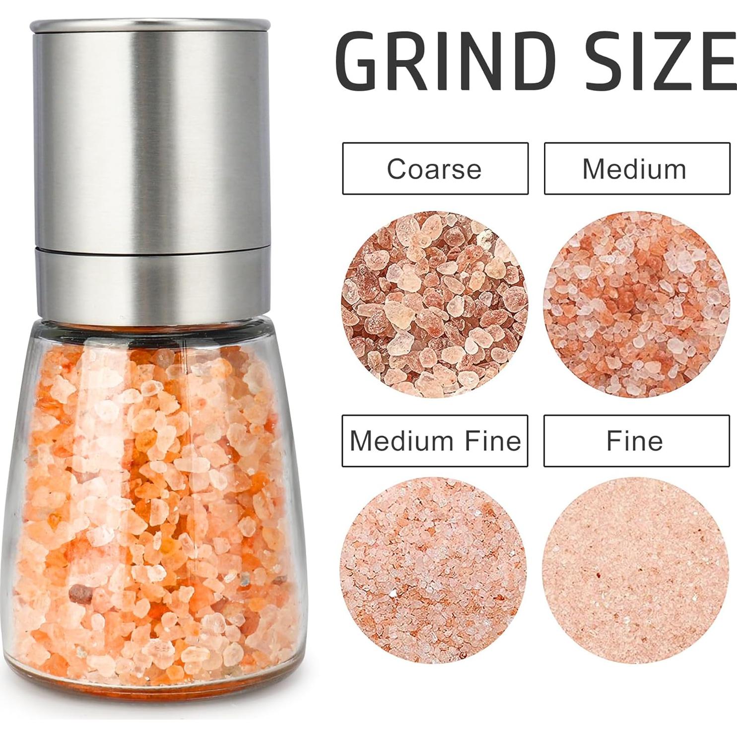 Molino de Pimienta Gulex® Acero Inoxidable Ajustable 258g