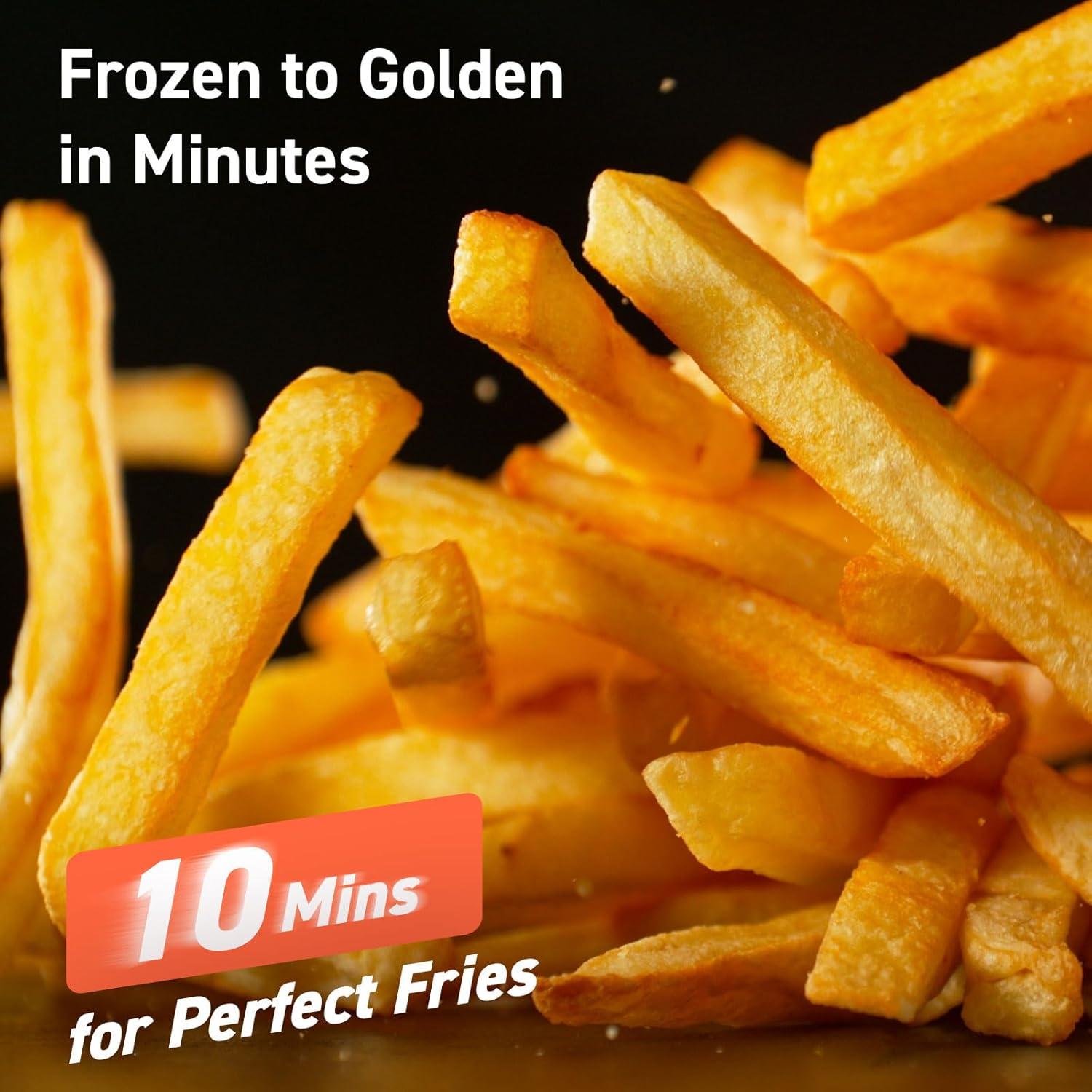 Freidora de Aire COSORI 2.1 Qt Verde, 4 Funciones, Apta Lavavajillas