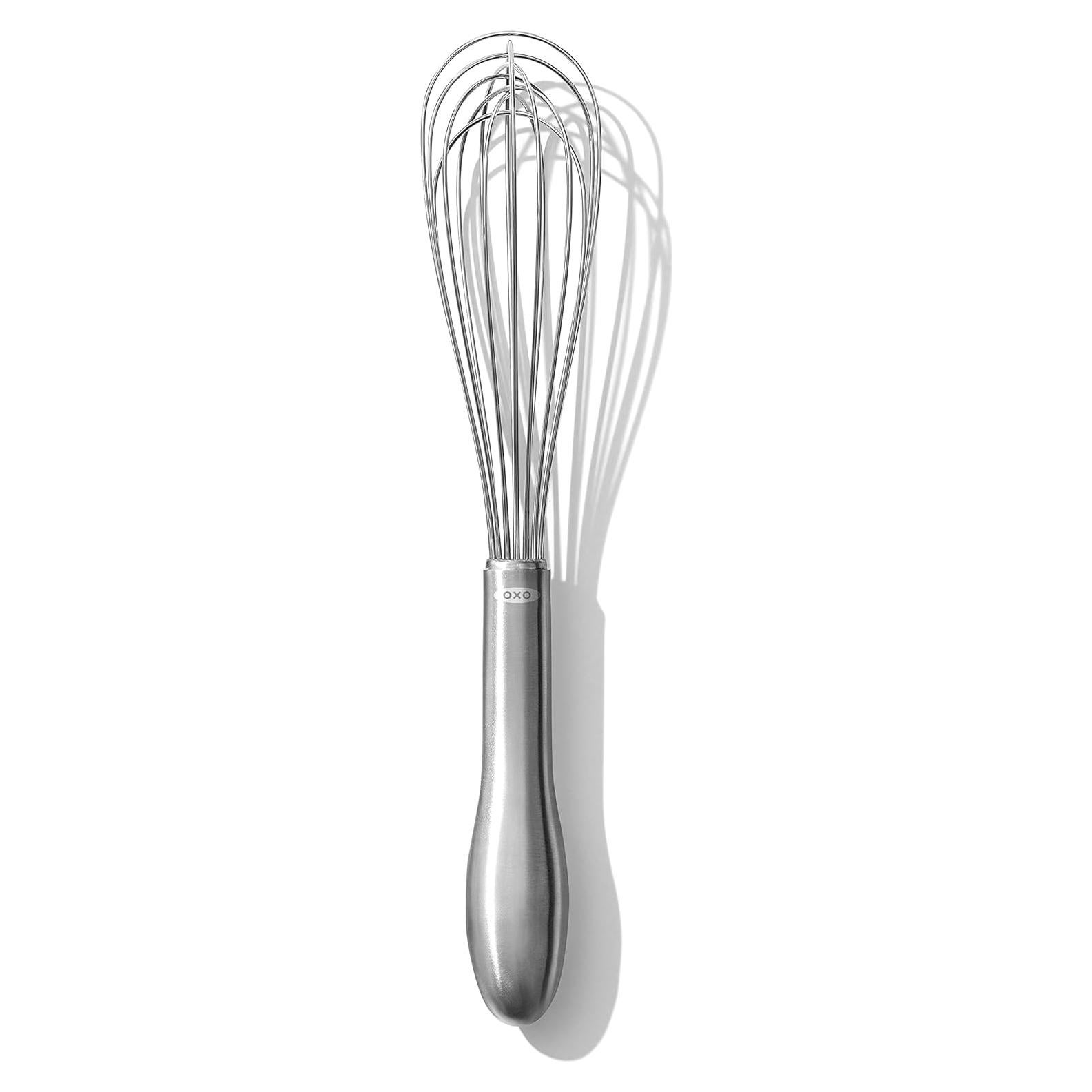 Batidor de Acero Inoxidable OXO 22.86 cm Apto Lavavajillas