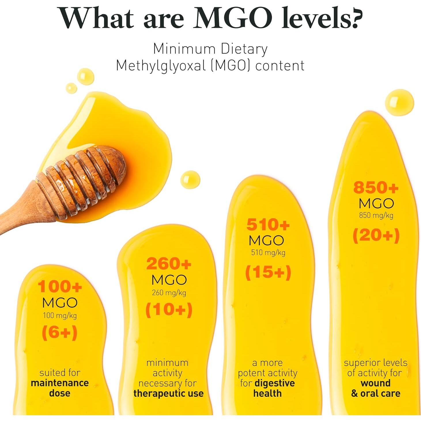 Miel de Manuka Cruda 500g Good Natured MGO 100+ NPA 6+