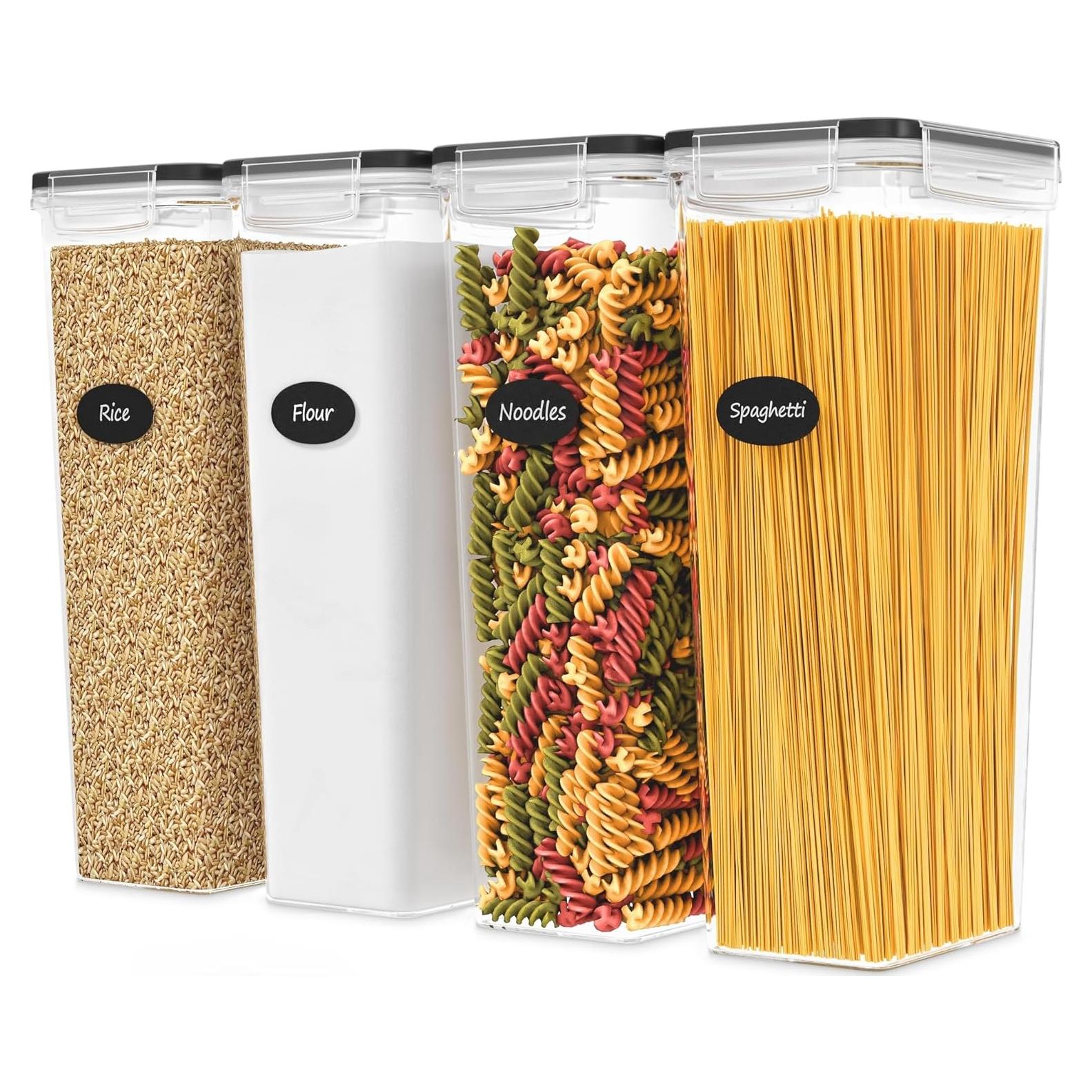 Juego de 4 Contenedores Herméticos DWËLLZA 2.8L para Alimentos