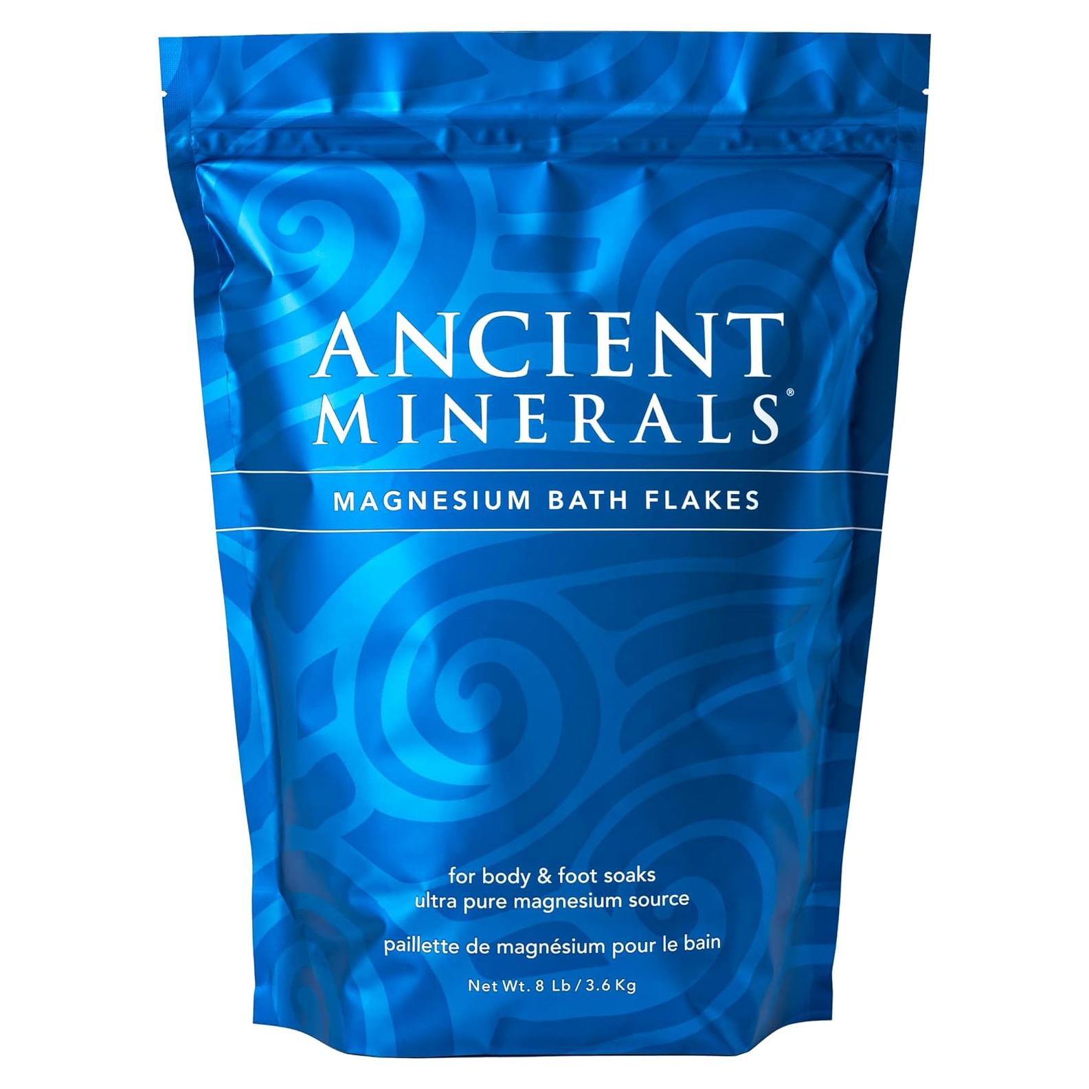 Flakes de Baño de Magnesio Minerales Antiguos 3.63 kg Sin Fragancia