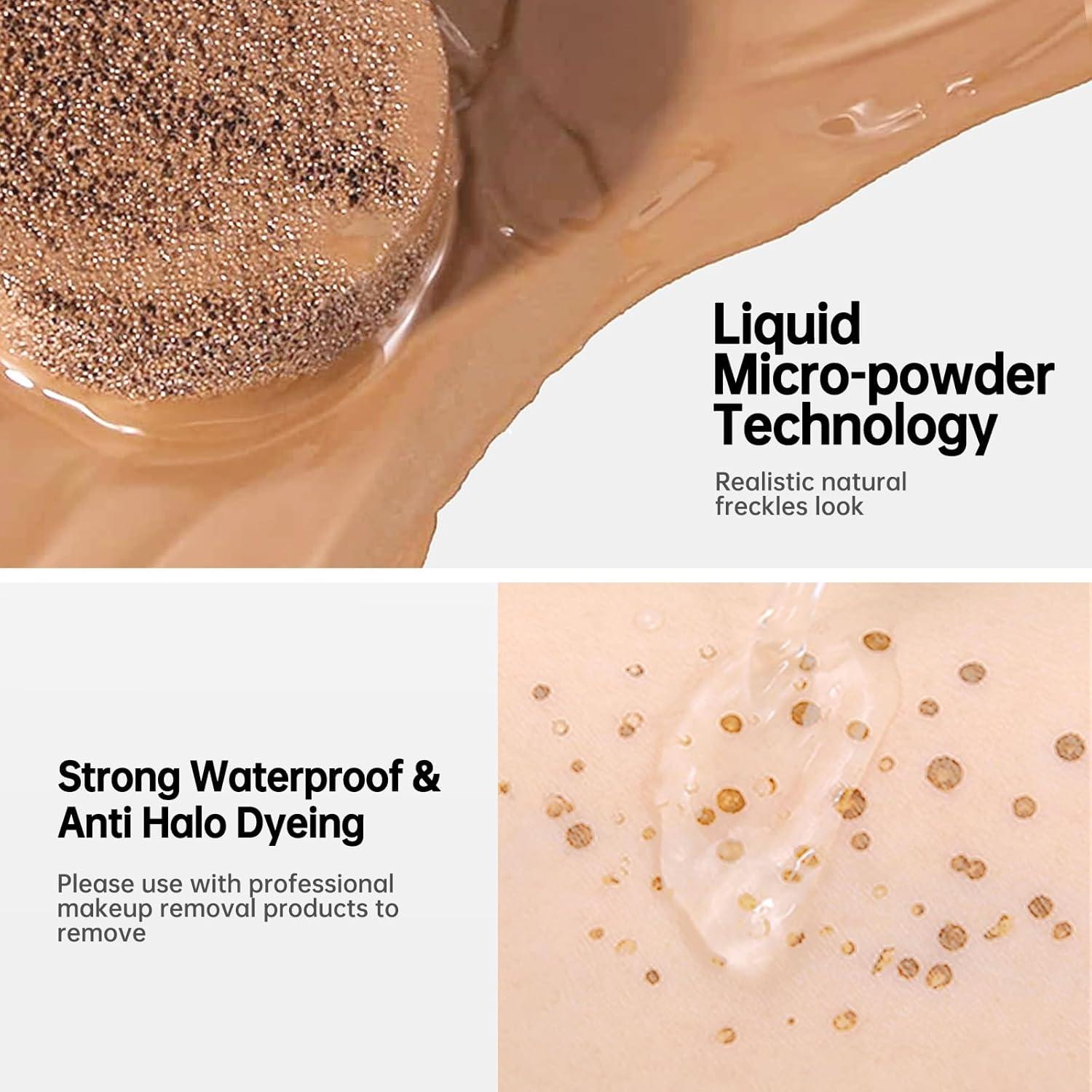 Sello de Pecas Falsas MAYKOO Castaño 15g - Maquillaje Natural